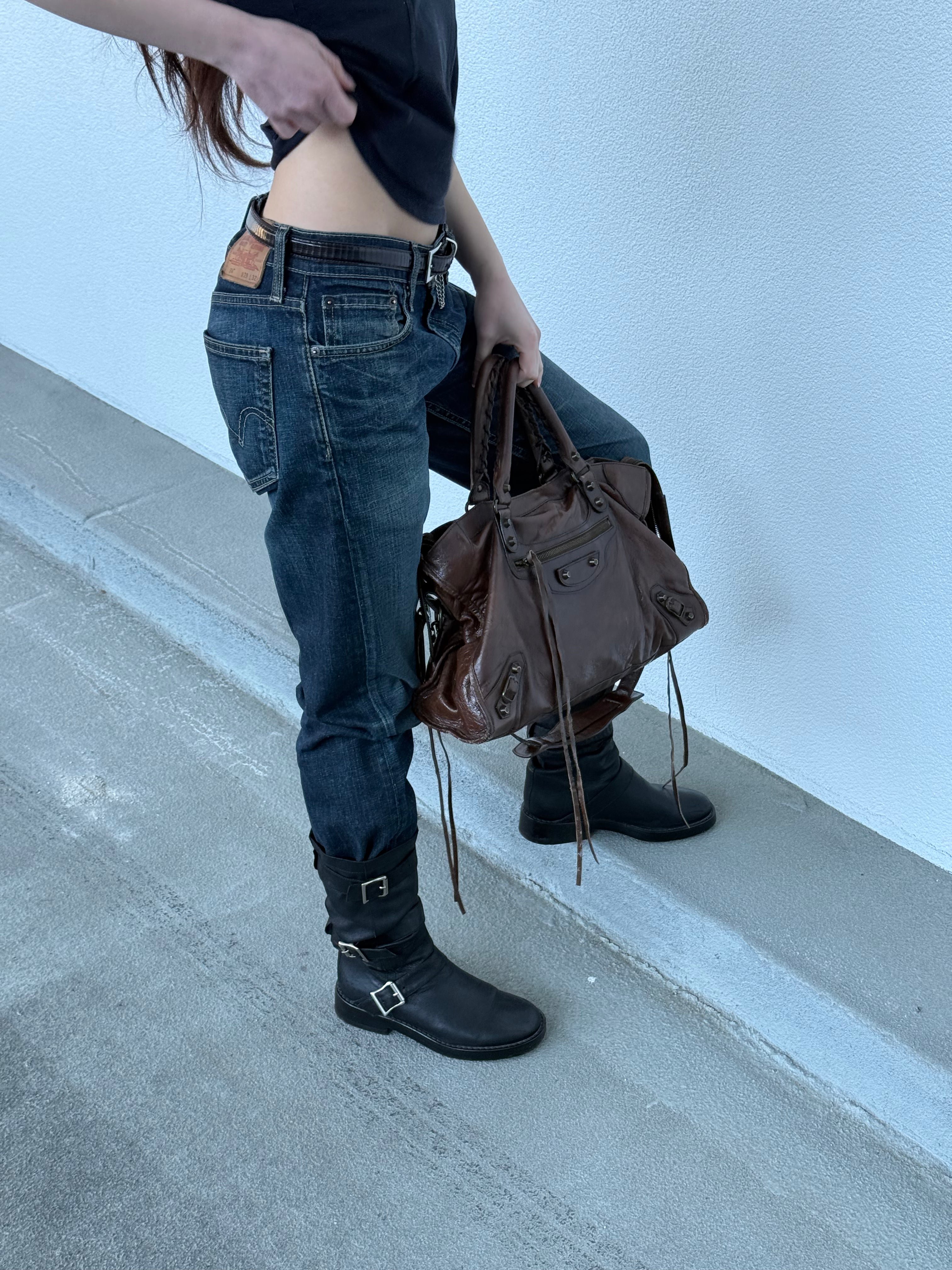 Ann Demuelemeester buckle boots