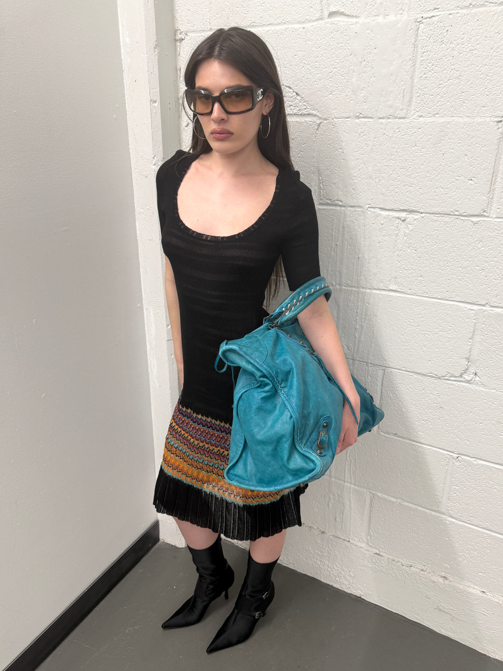 Missoni knit midi dress