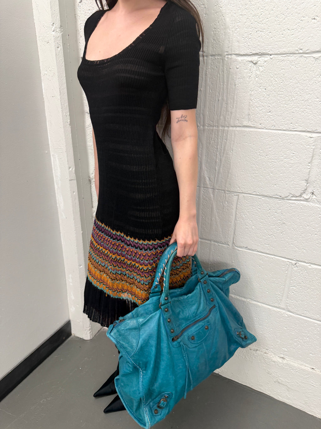Missoni knit midi dress