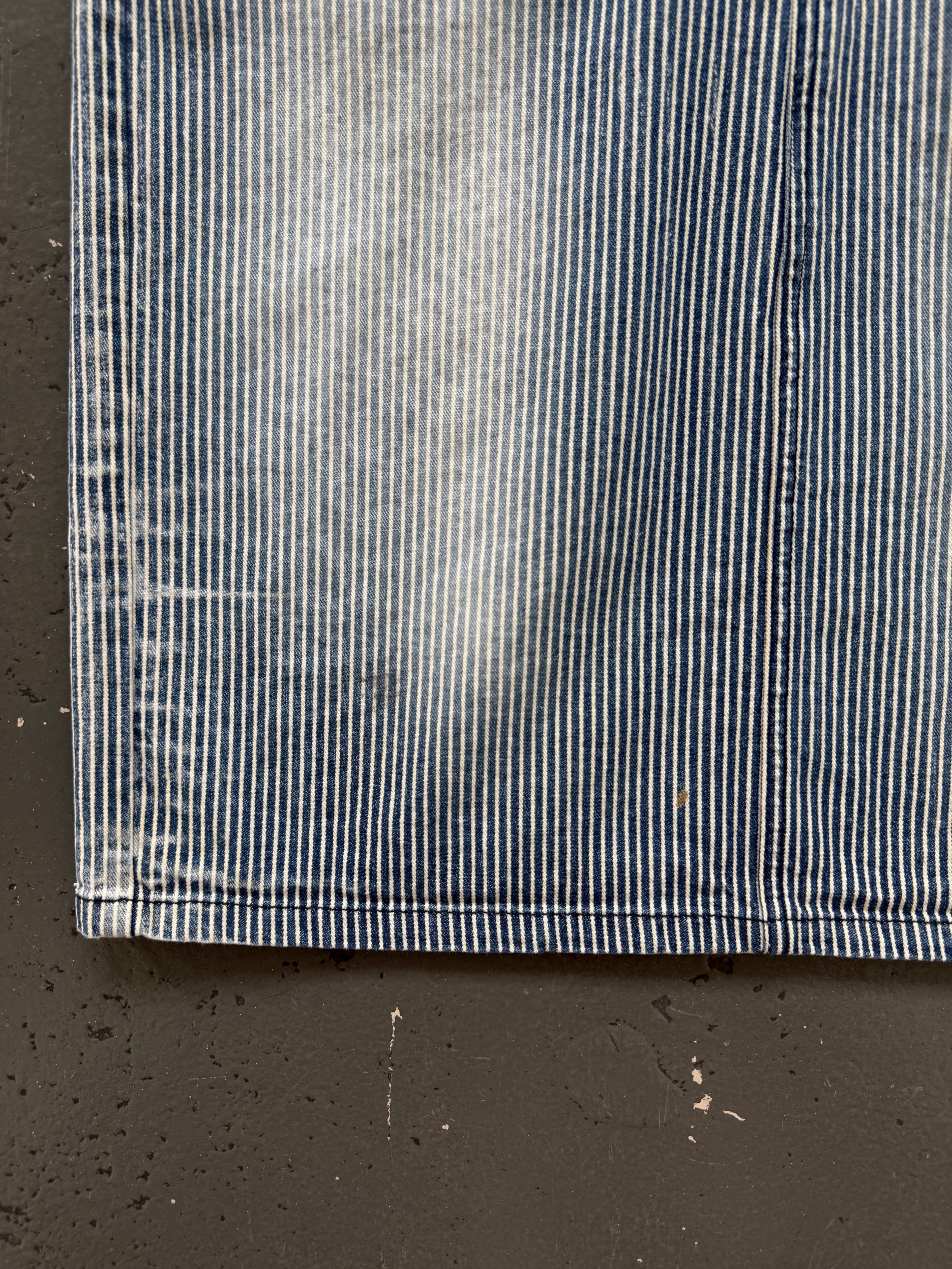 Diesel striped midi skirt