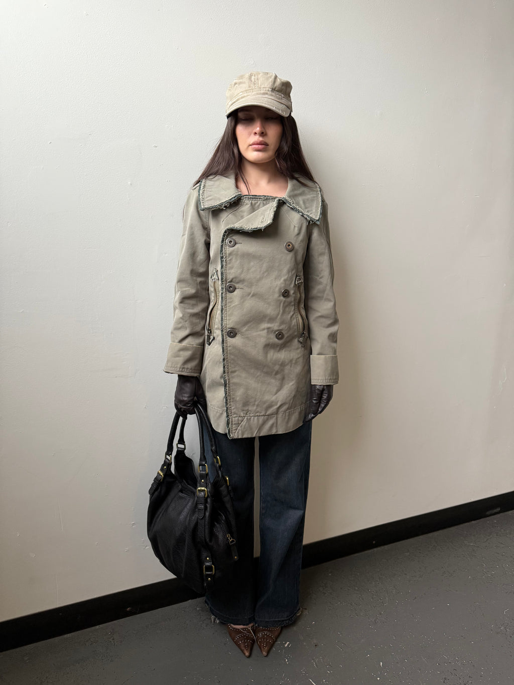 Diesel double breasted coat