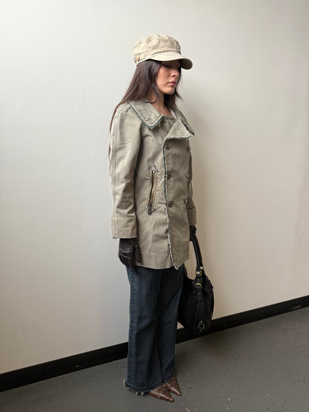 Diesel double breasted coat