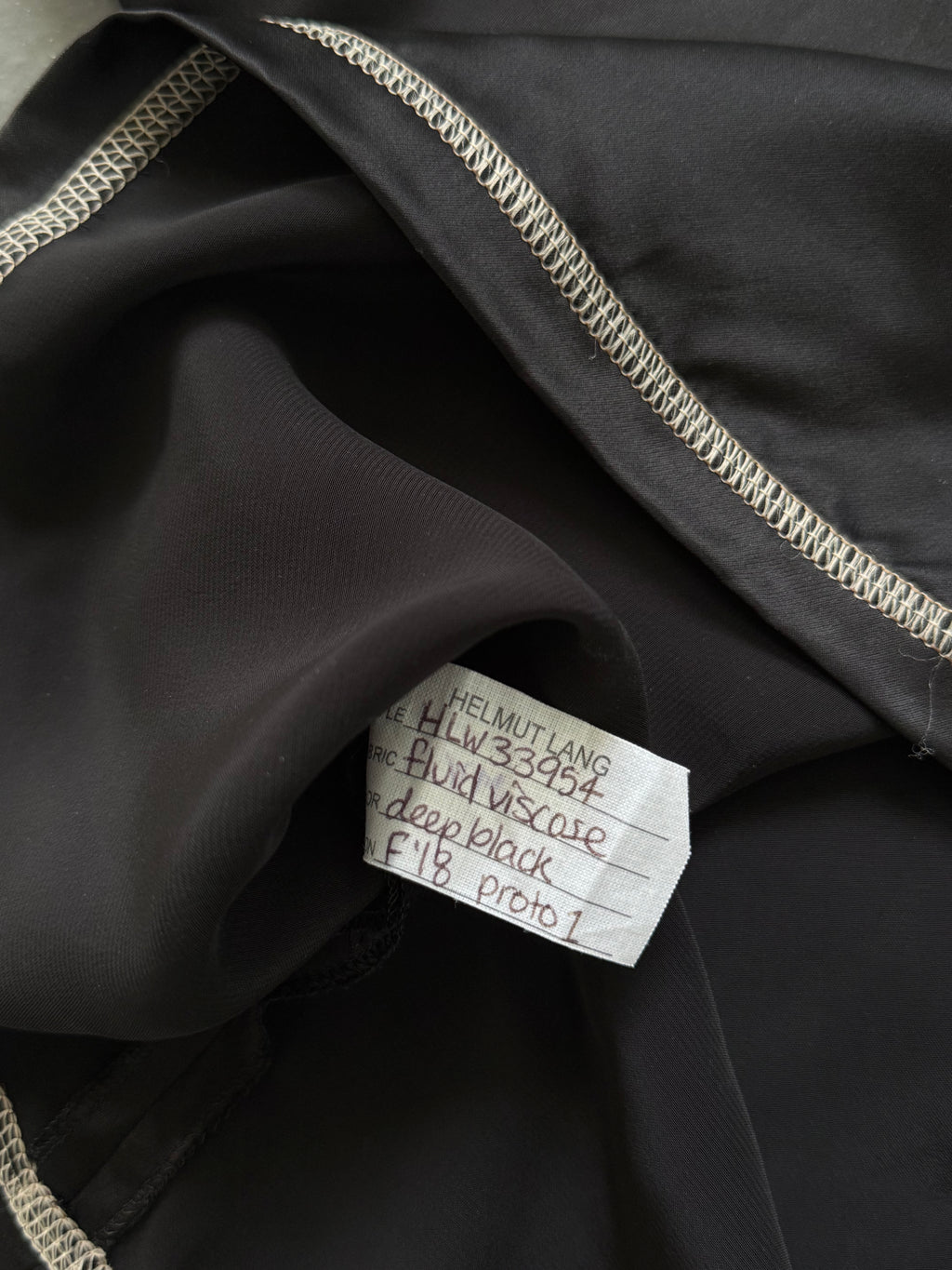 Helmut Lang asymmetrical top