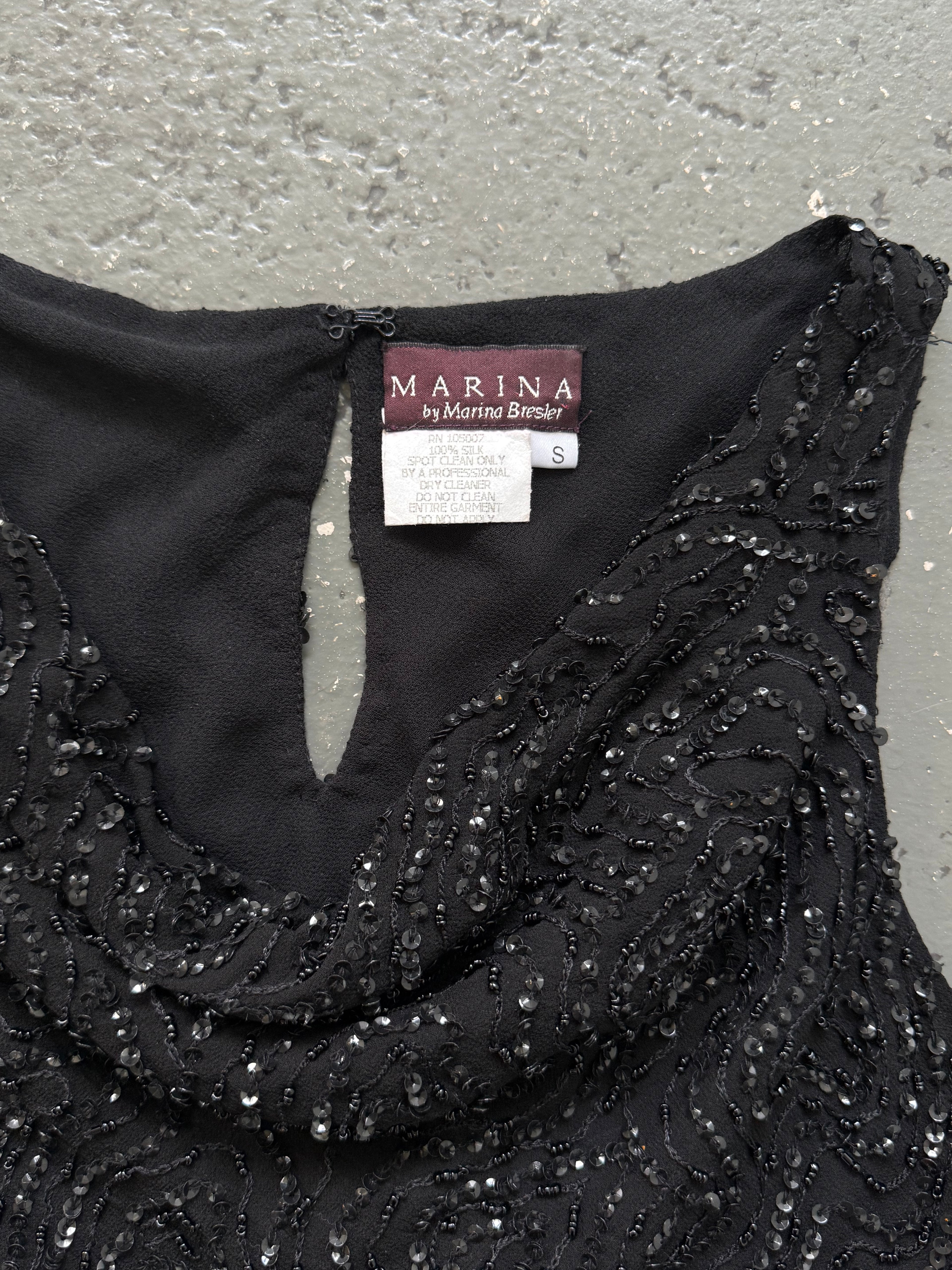 Vintage beaded top