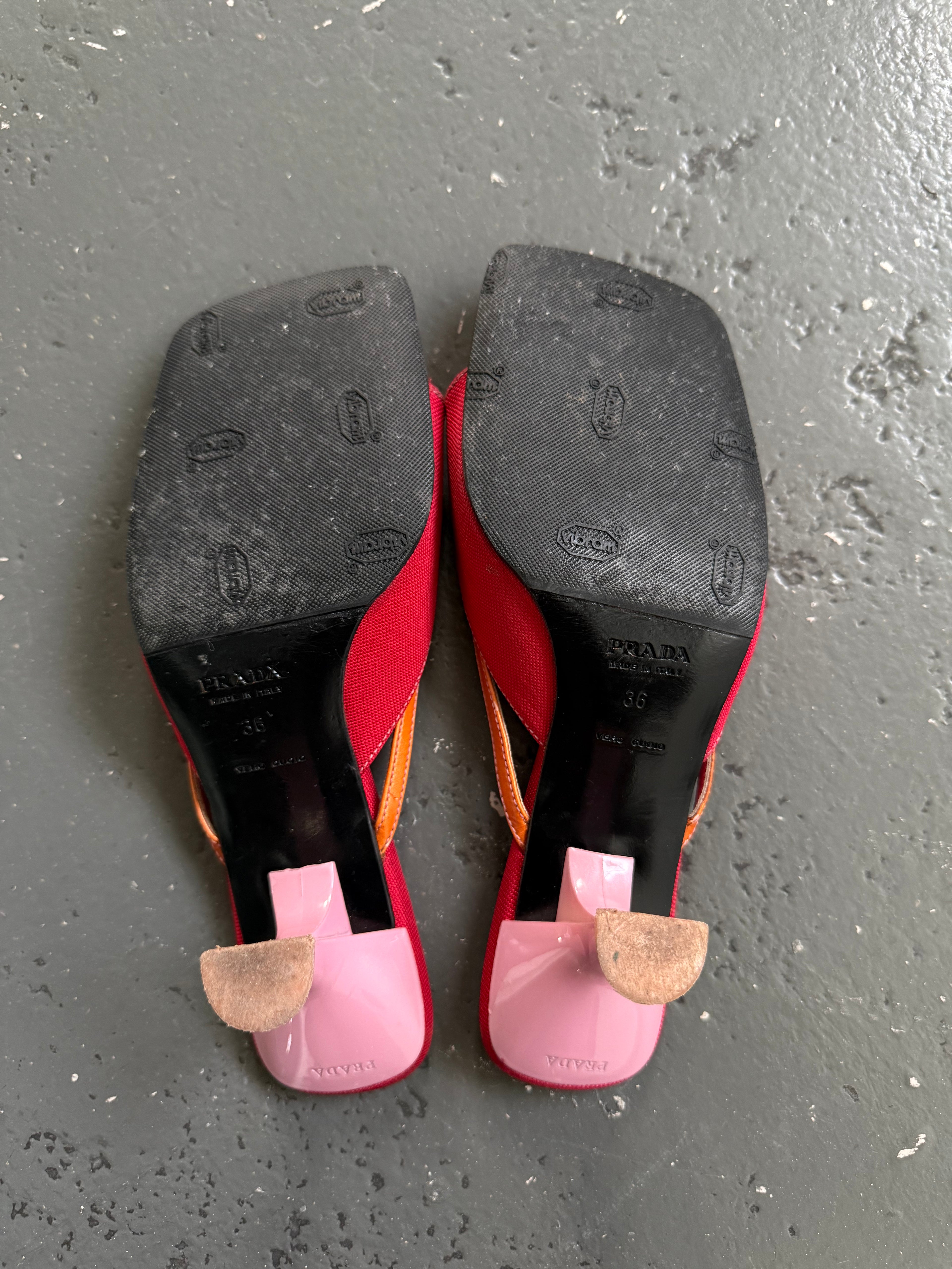 Prada kitten heels