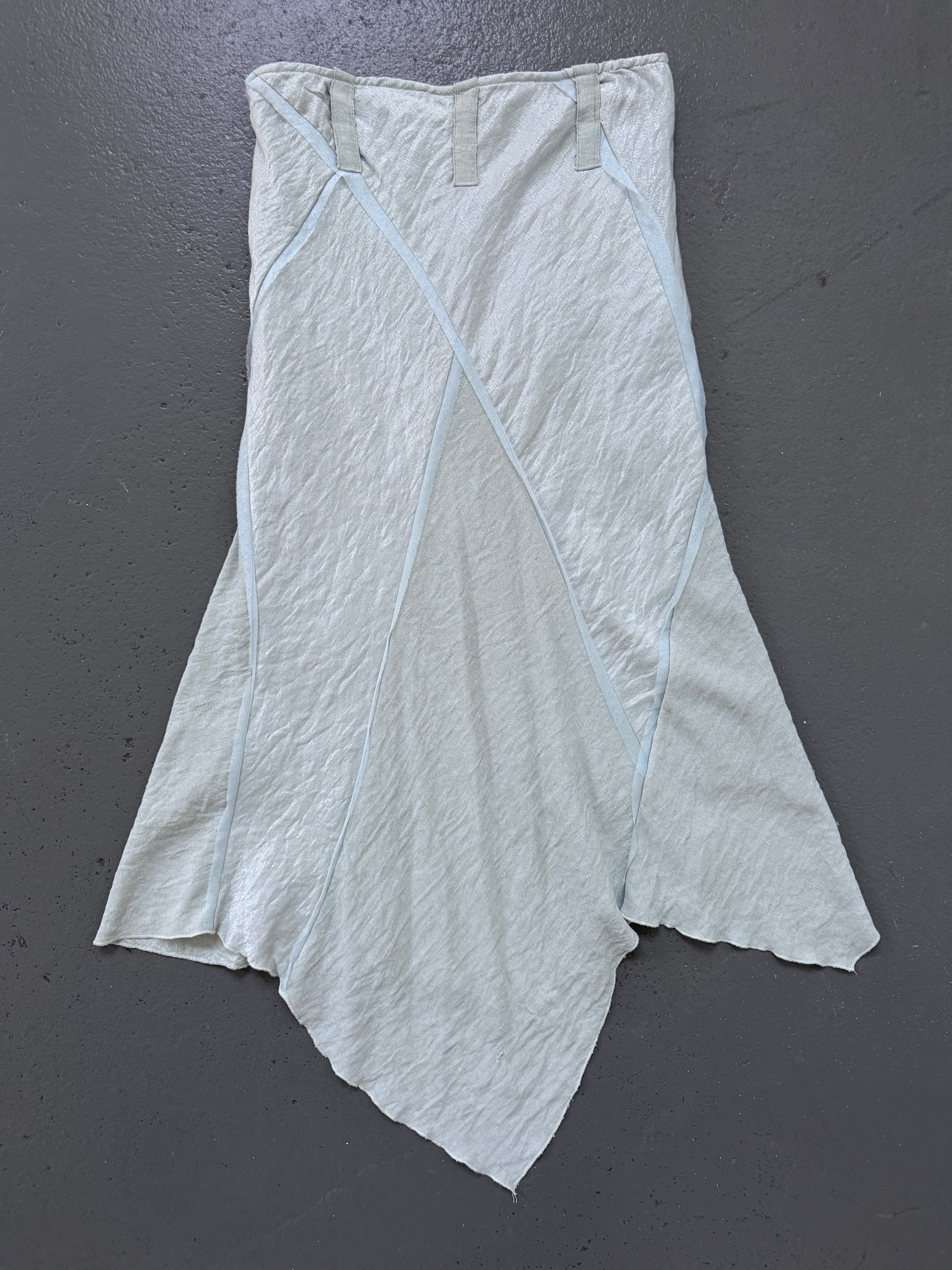 Vintage asymmetrical skirt