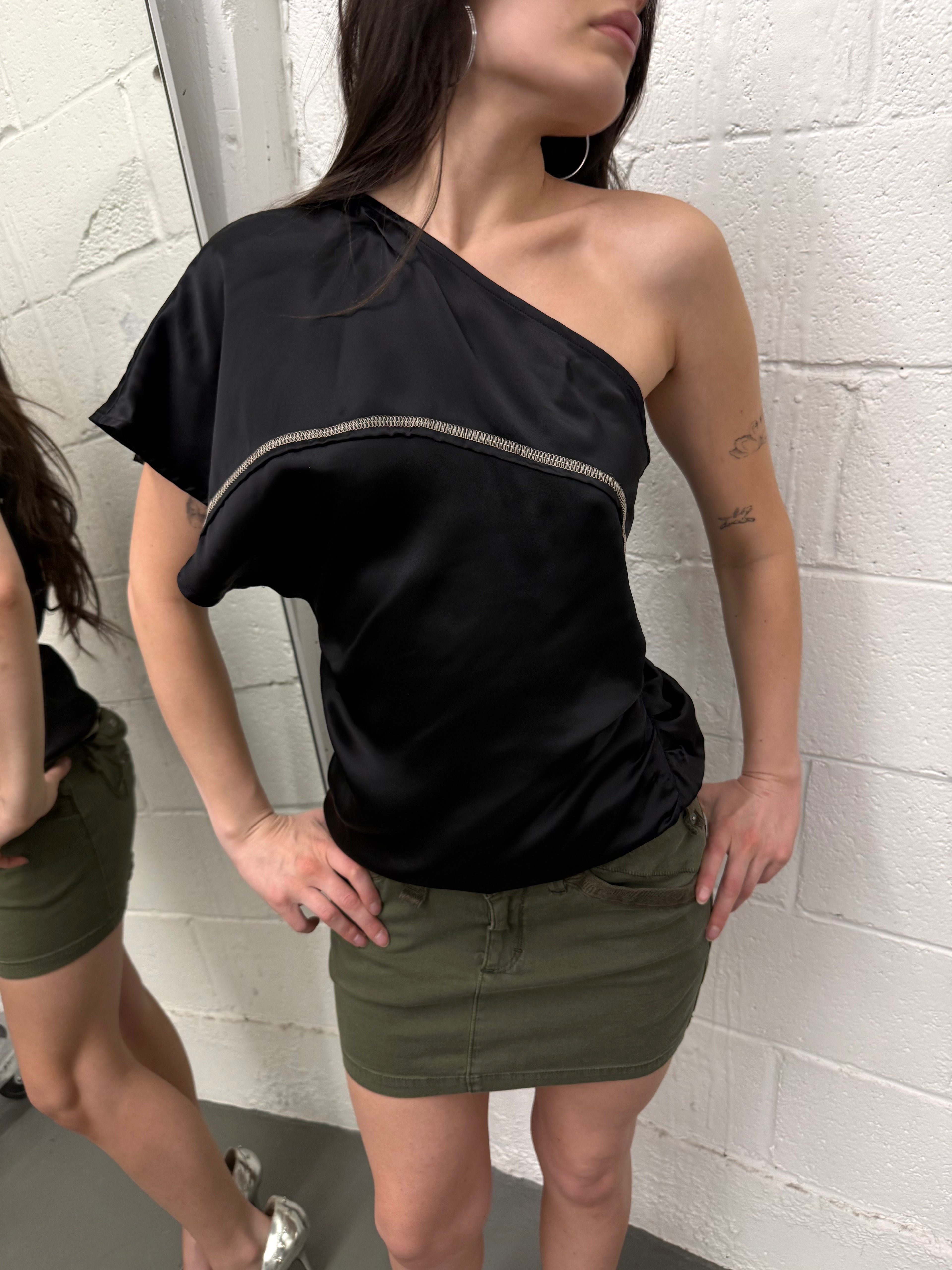 Helmut Lang asymmetrical top