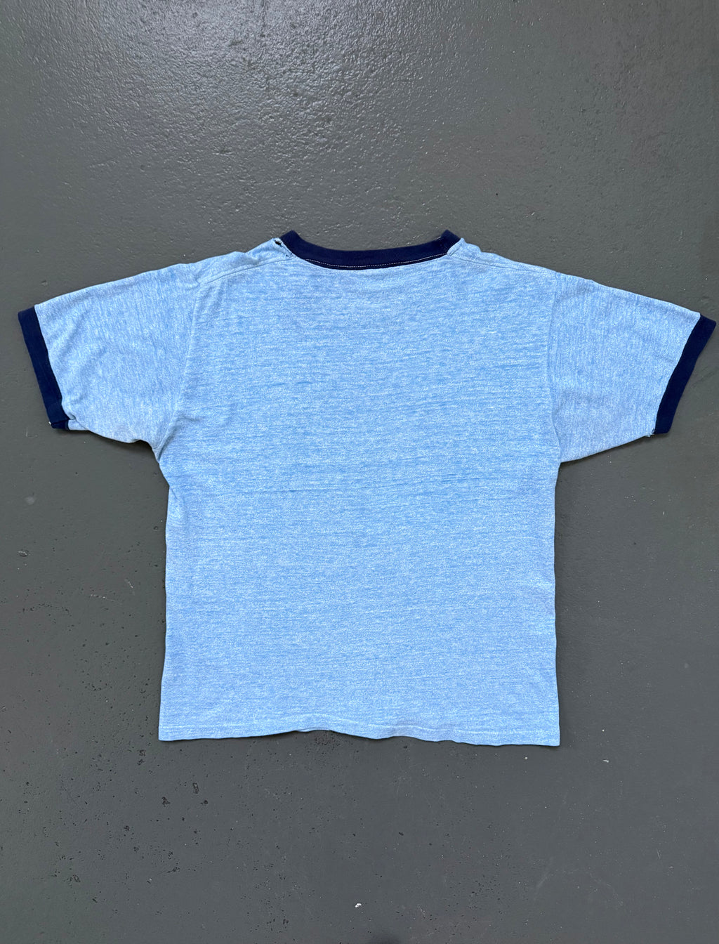 Vintage distressed ringer tee