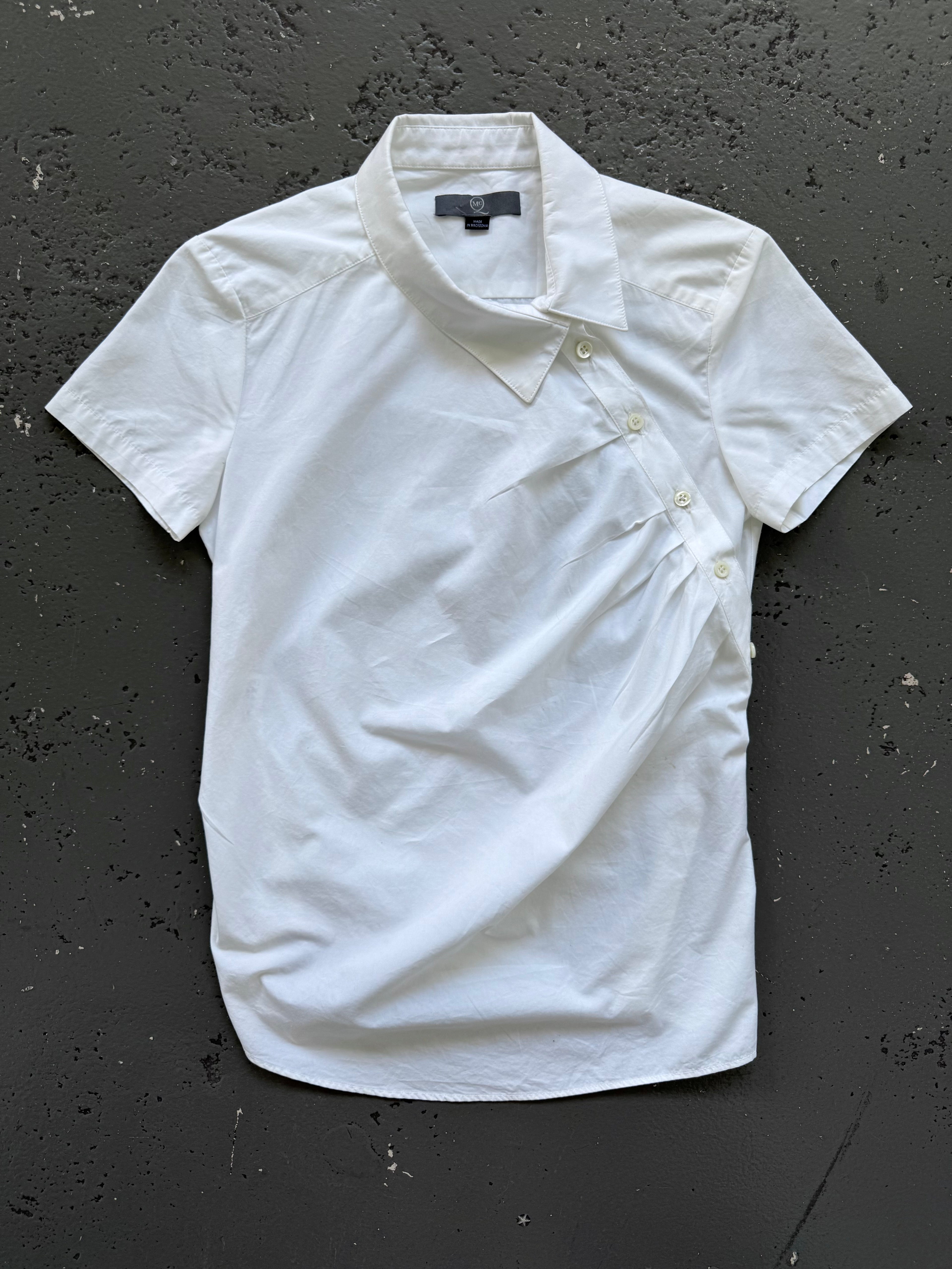Alexander McQueen asymmetrical shirt