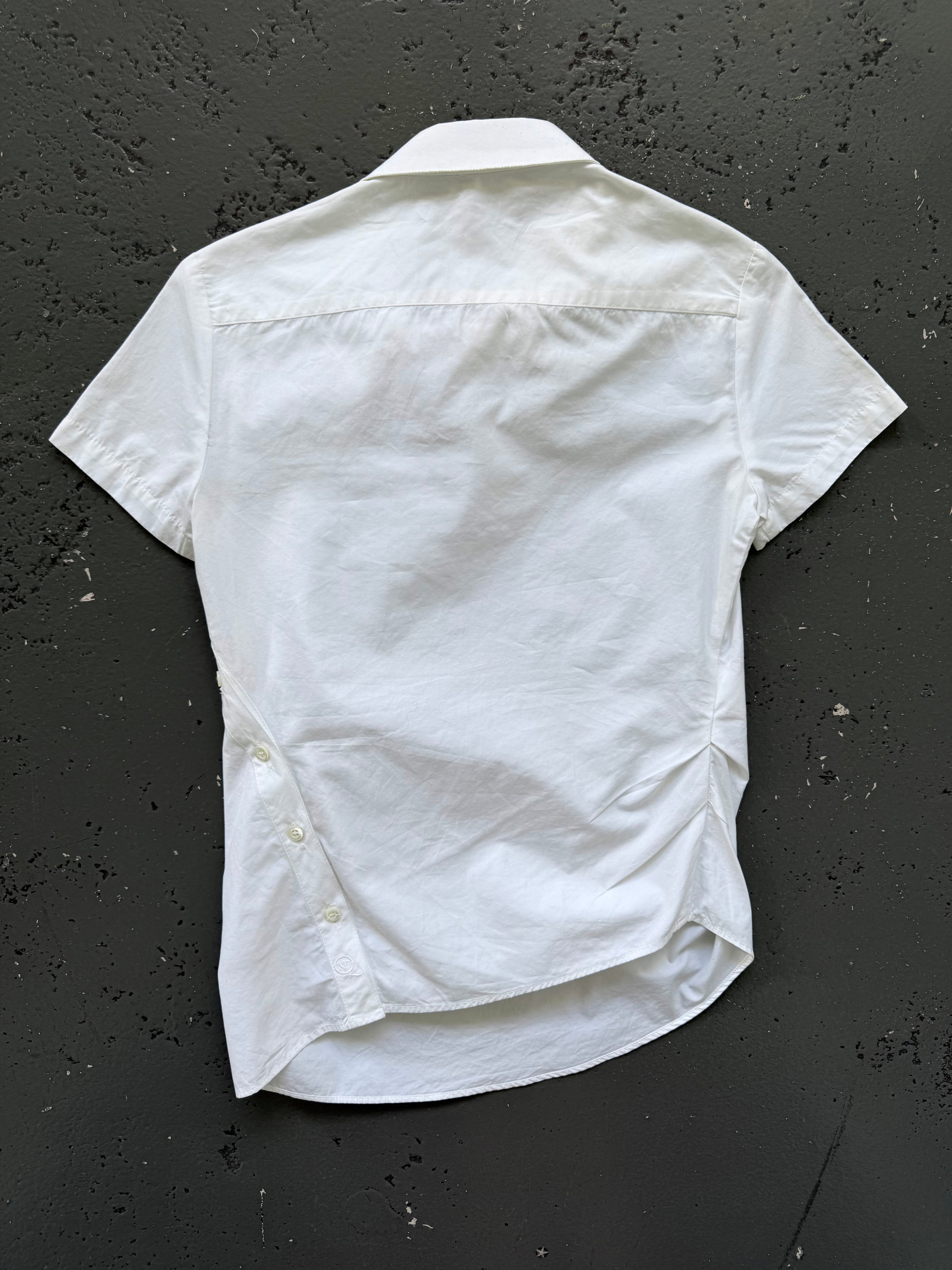 Alexander McQueen asymmetrical shirt