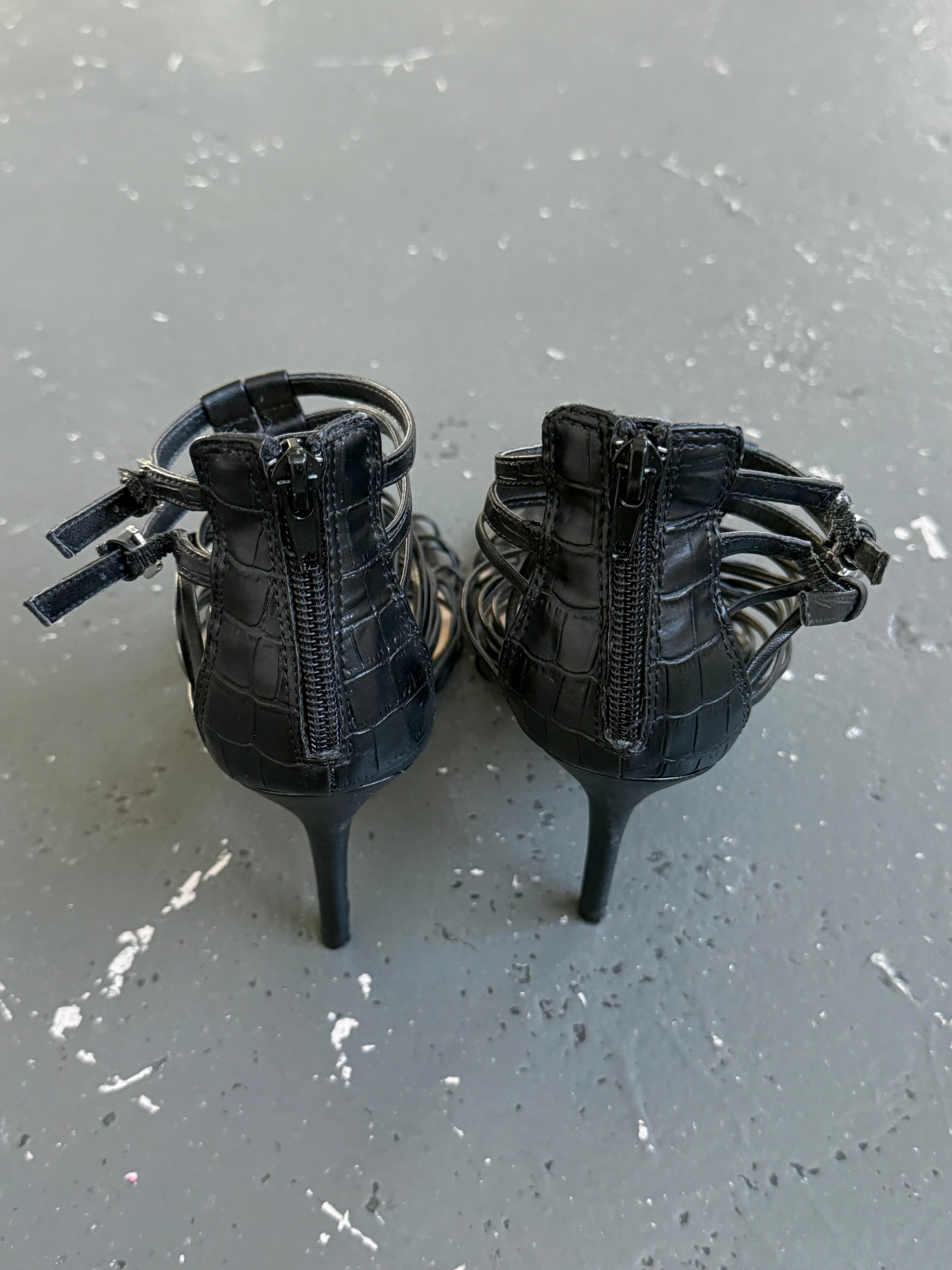 Vintage strappy heels