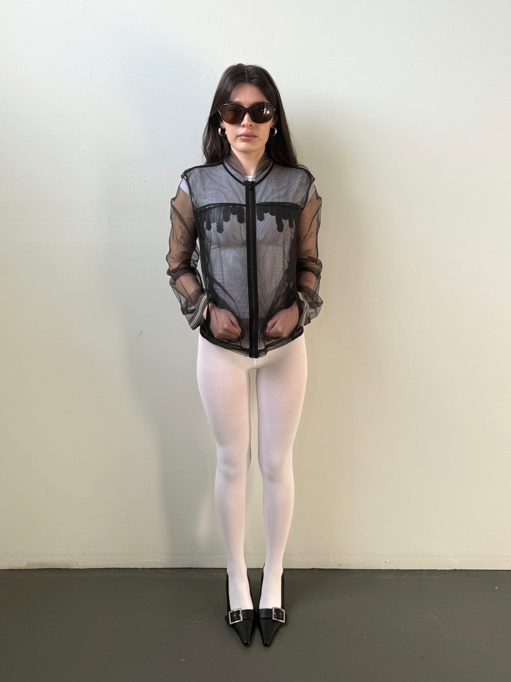 Diesel sheer jacket/top