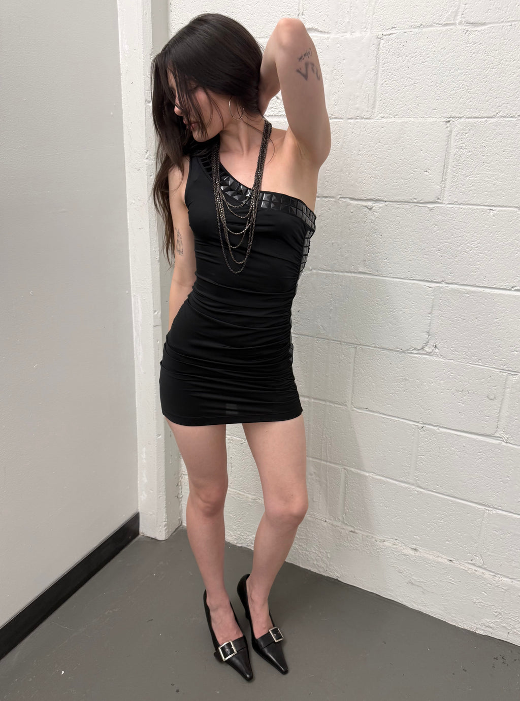 Vintage Baby Phat asymmetrical dress