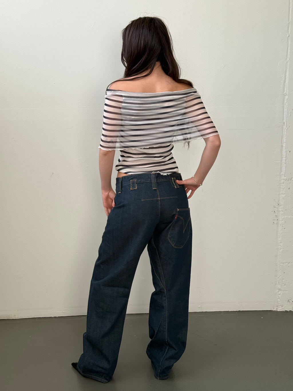 Fuzzi Off-the-Shoulder Top