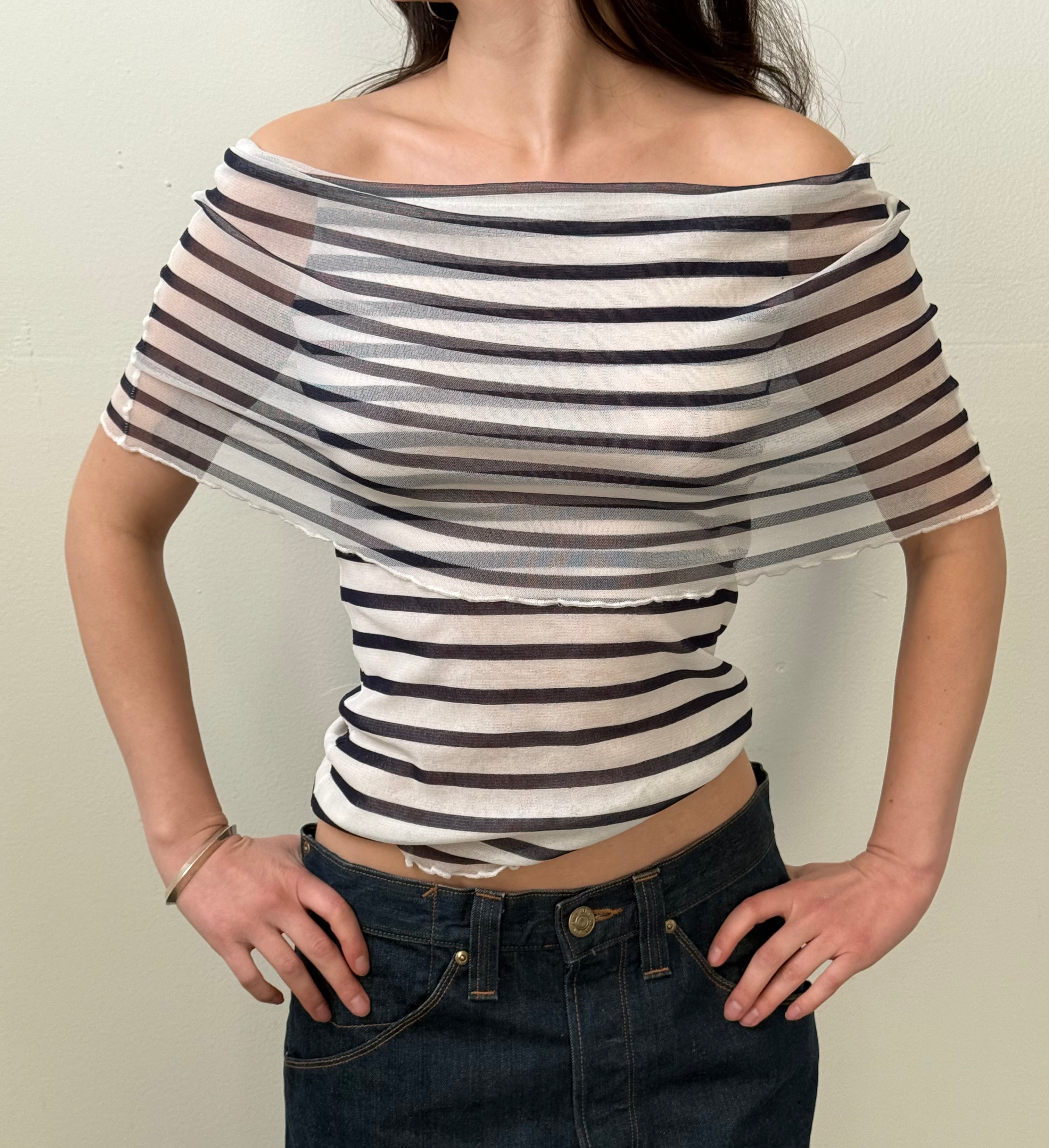 Fuzzi Off-the-Shoulder Top