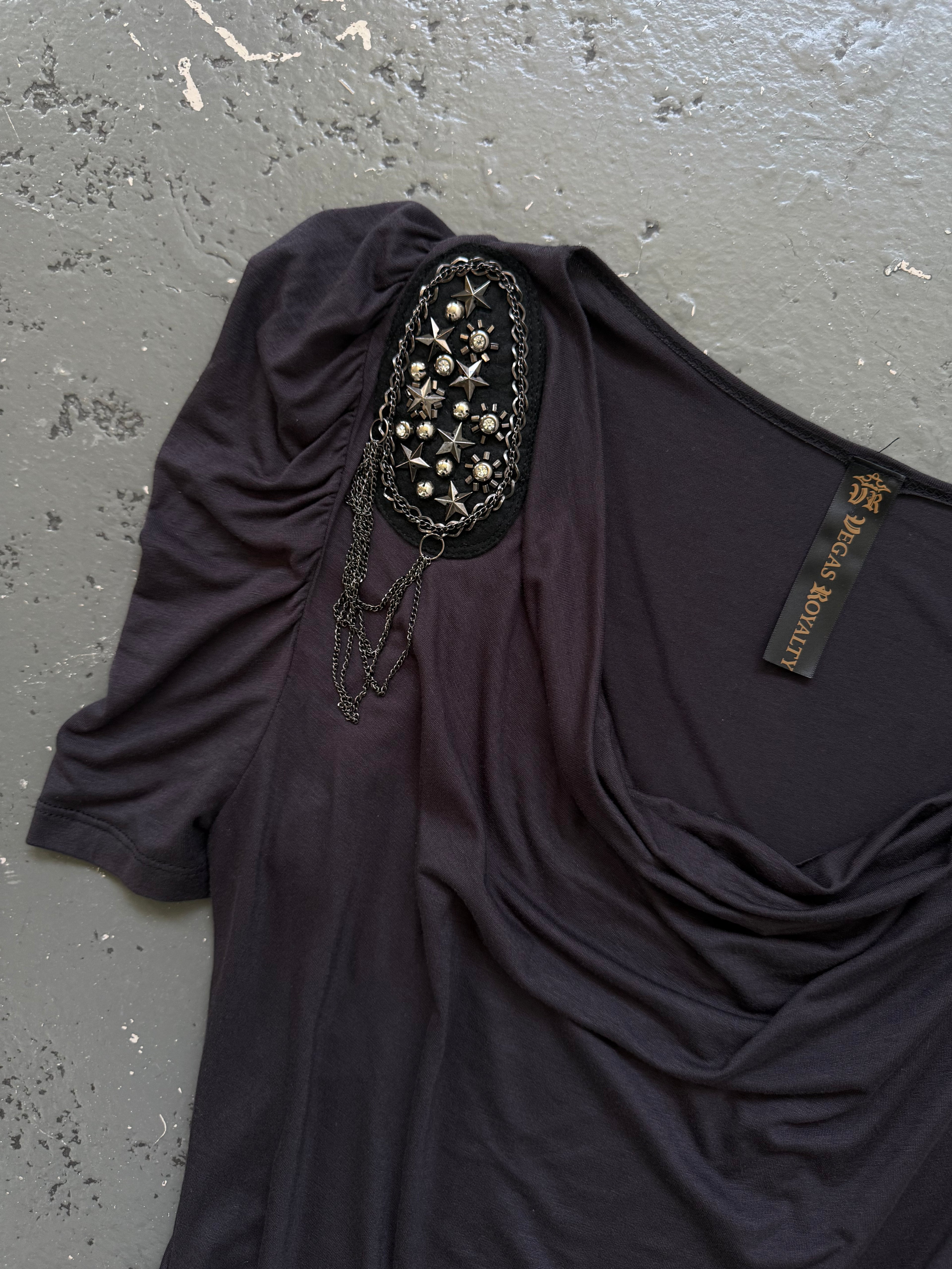 Vintage cowl neck top