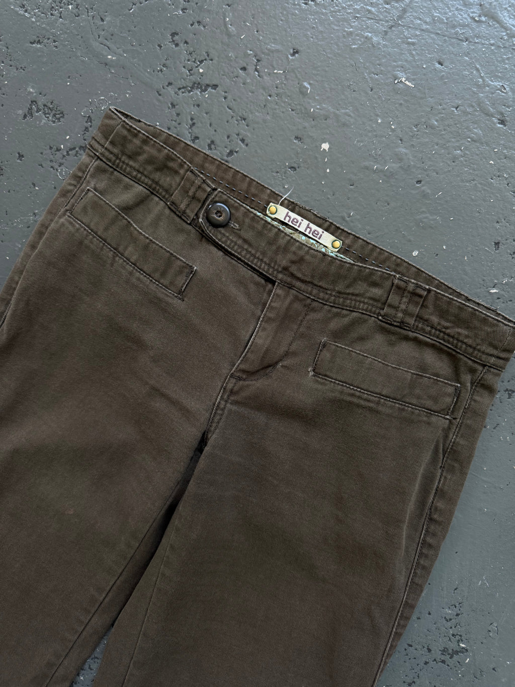 Vintage low waisted pants