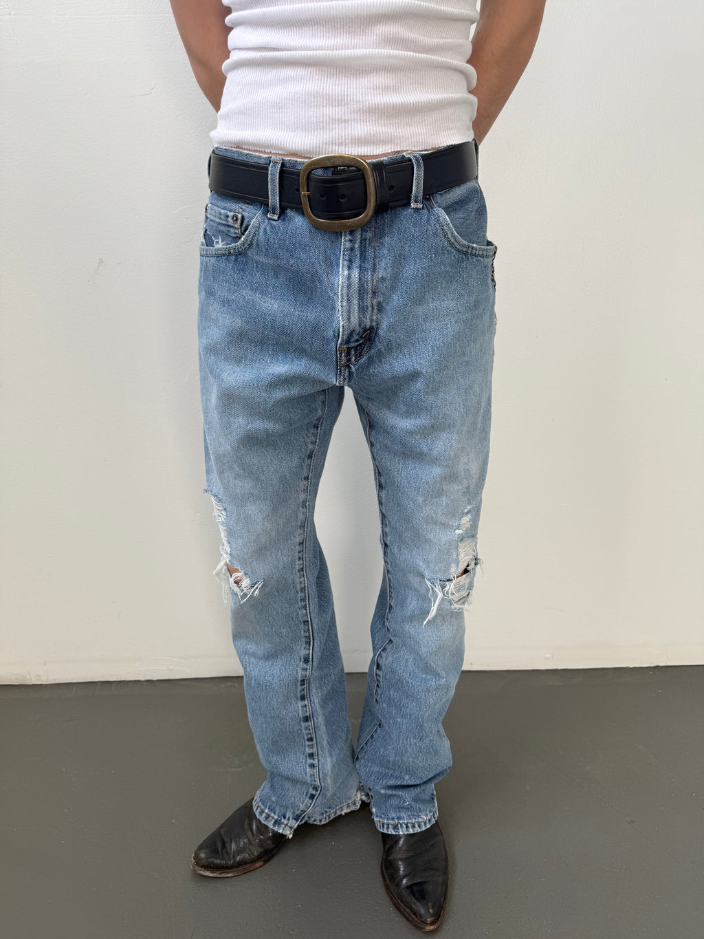 Studded Levi's 517