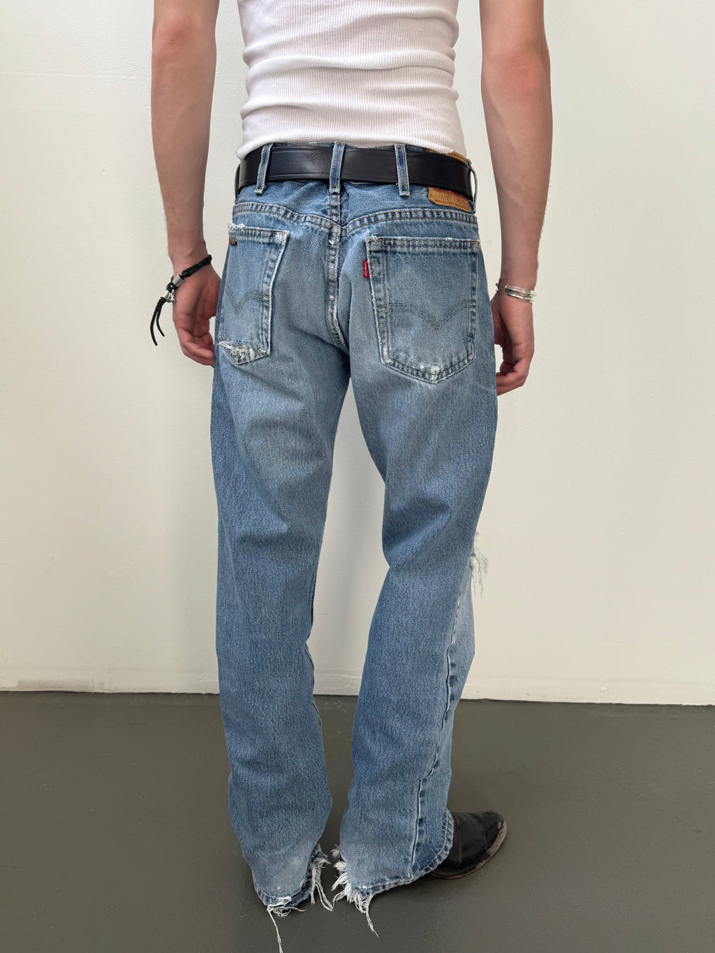 Studded Levi's 517