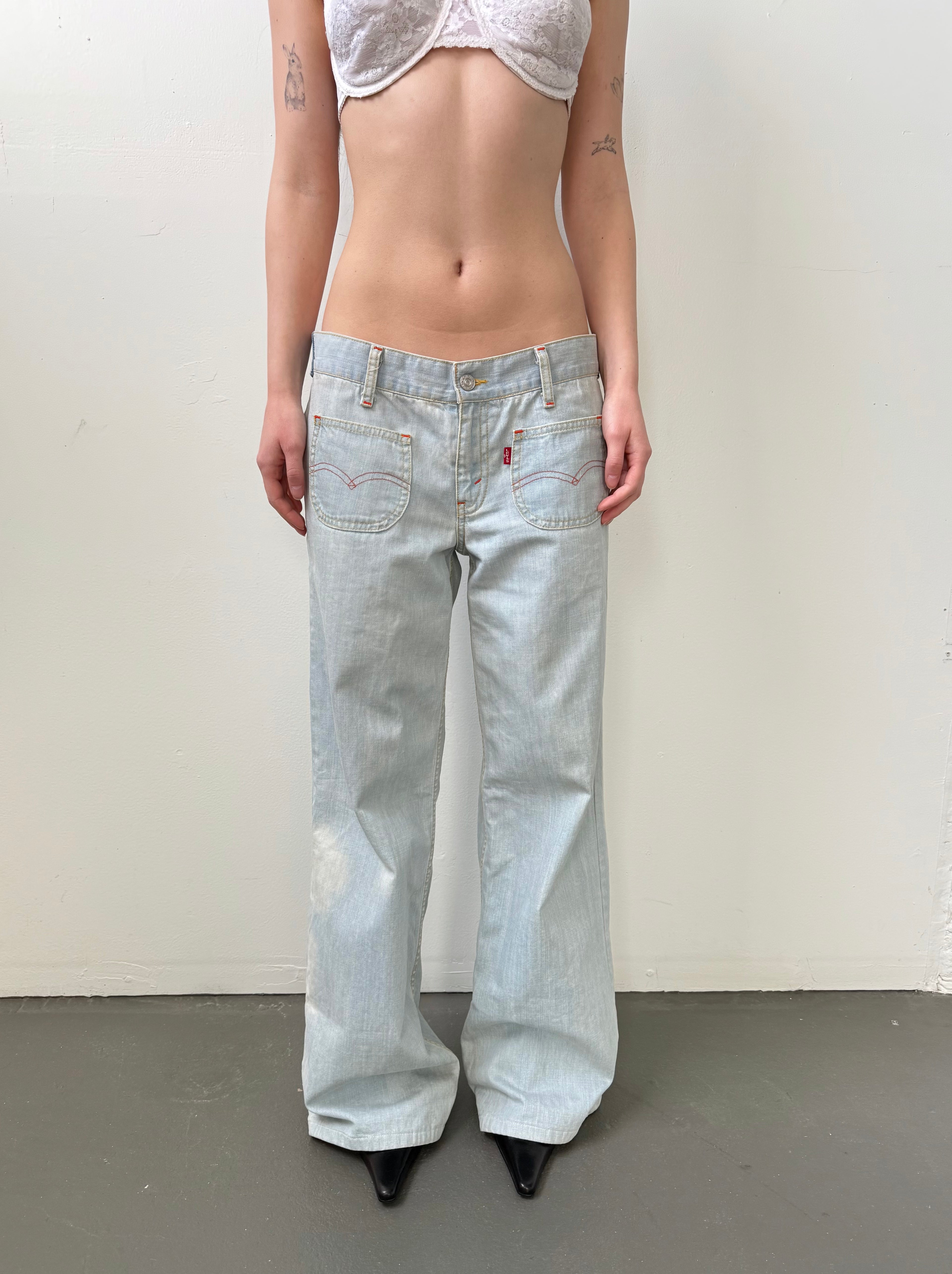 Vintage Levi's wide leg jeans