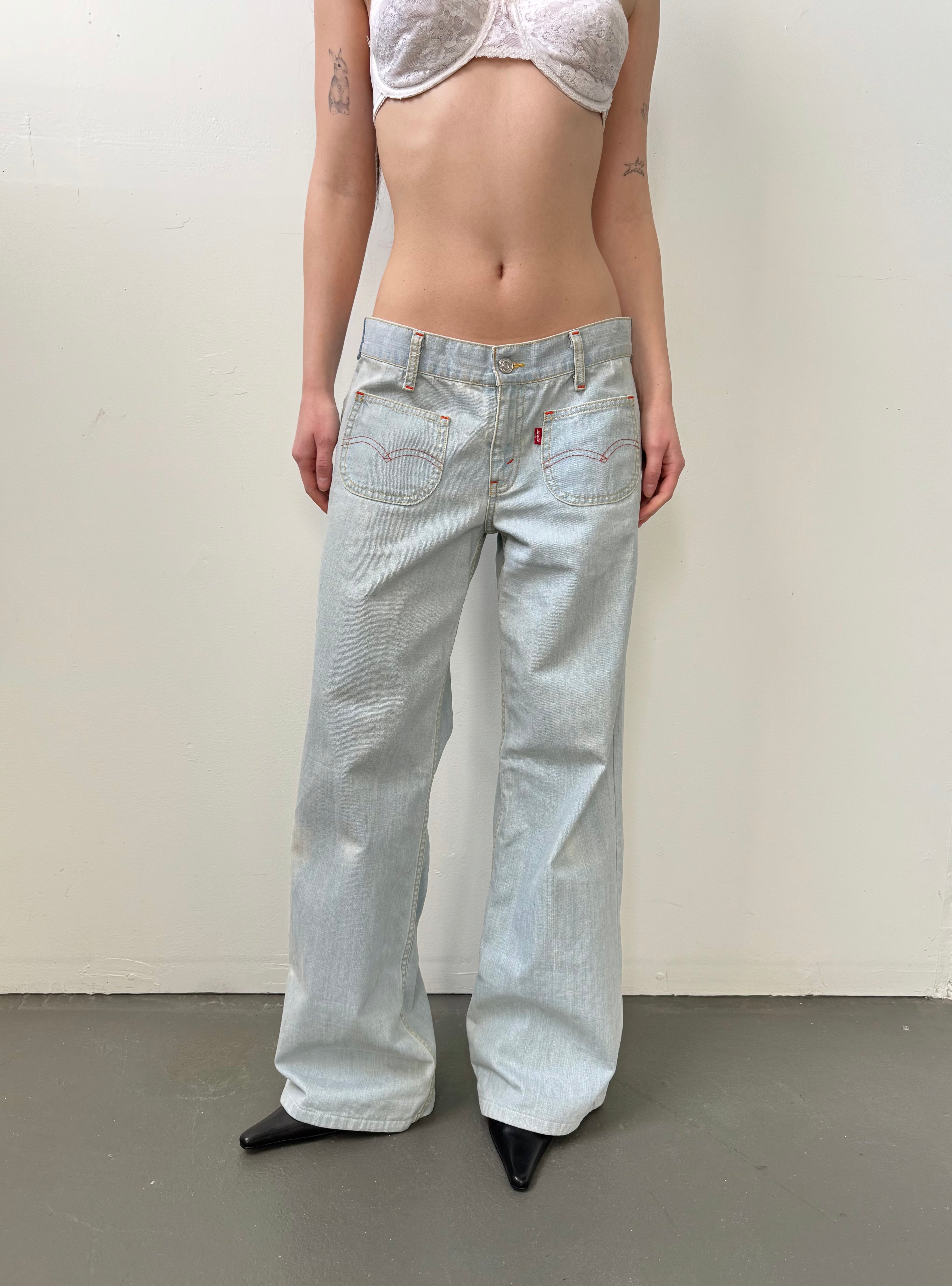 Vintage Levi's wide leg jeans