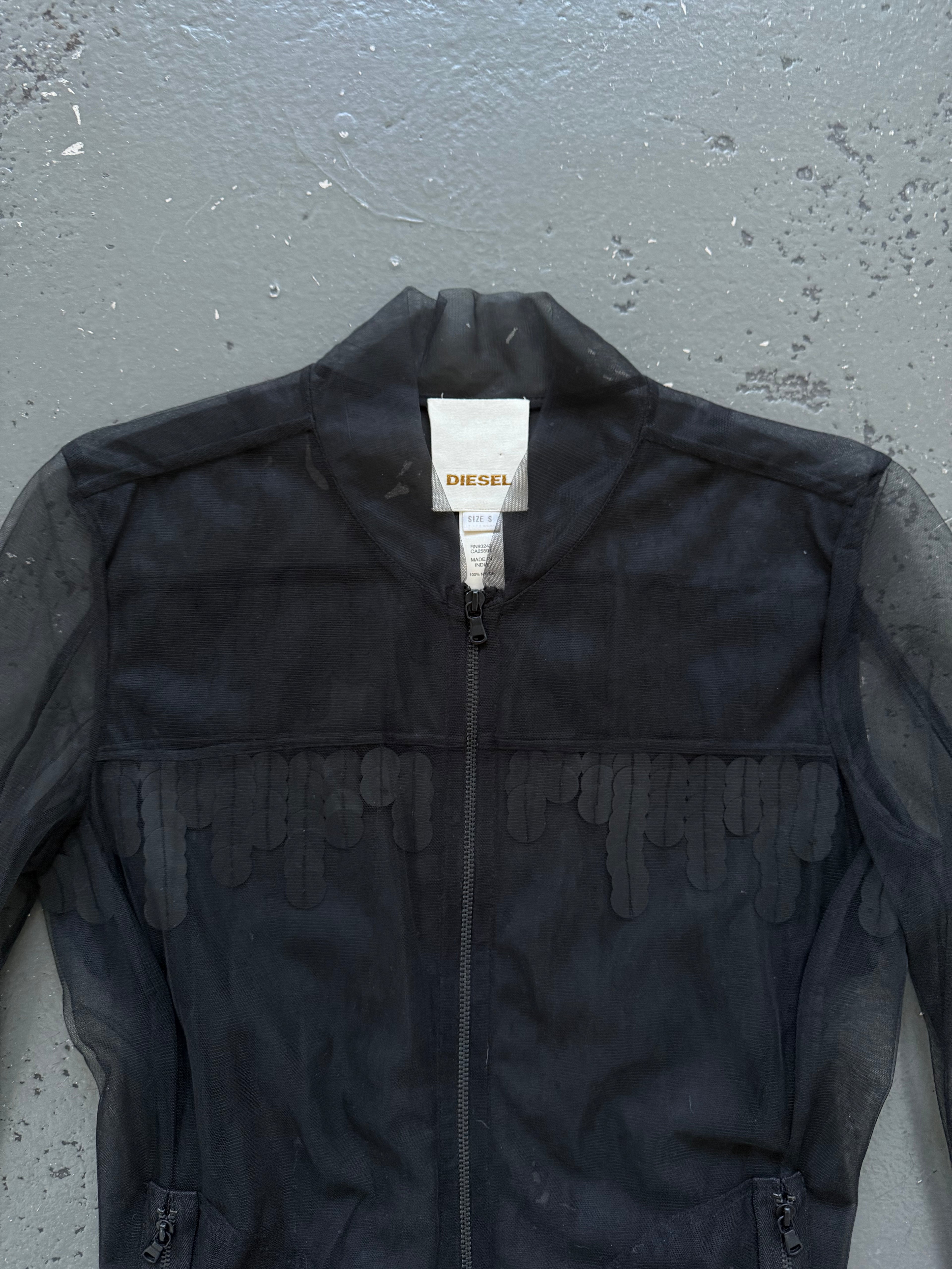 Diesel sheer jacket/top