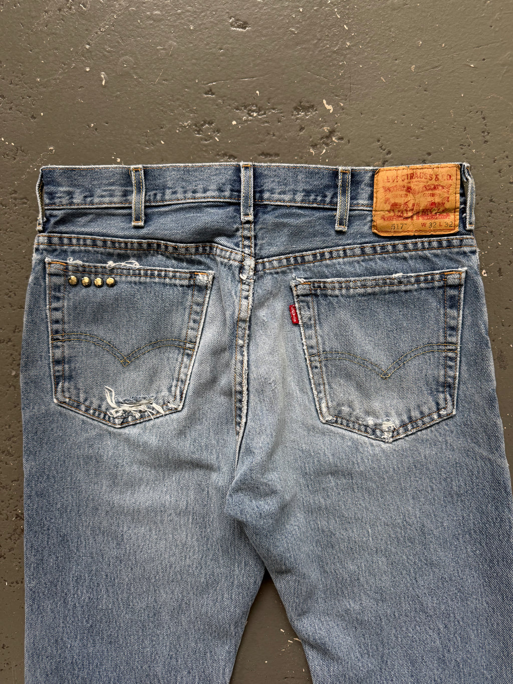 Studded Levi's 517