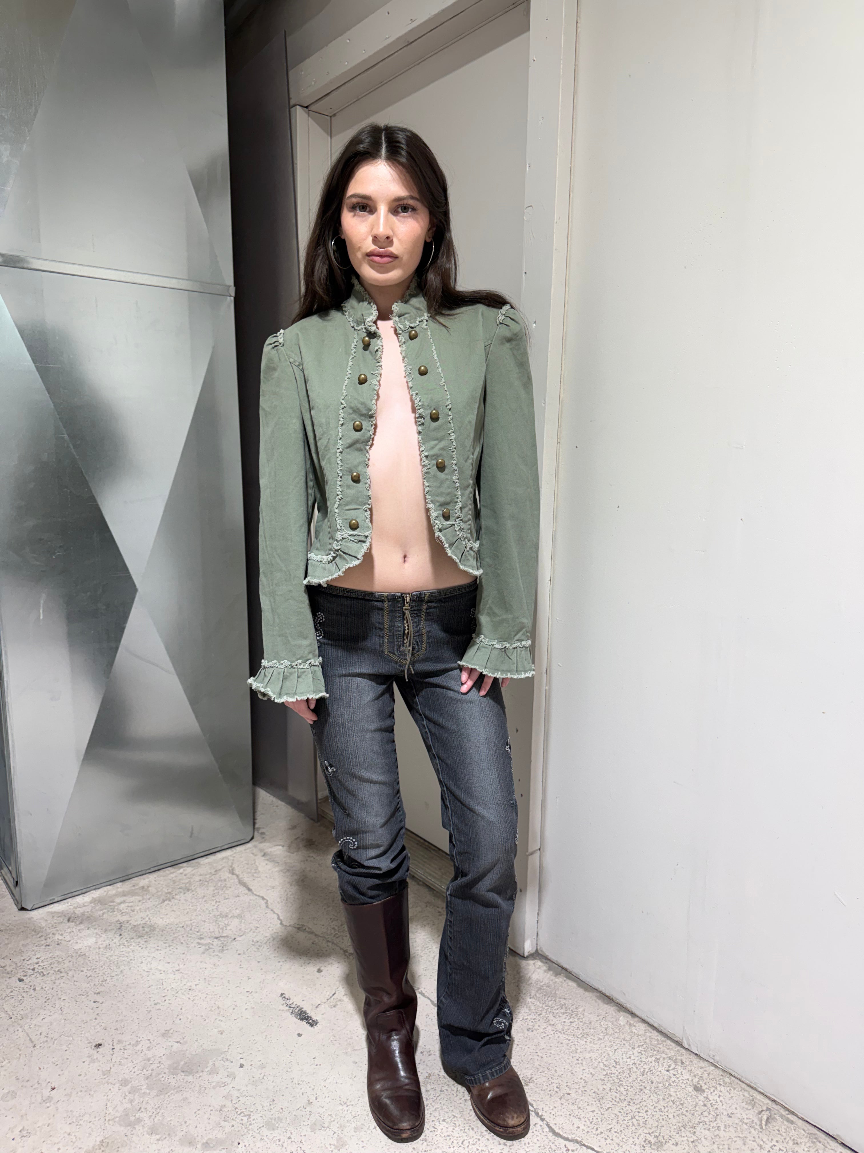 Vintage military style jacket
