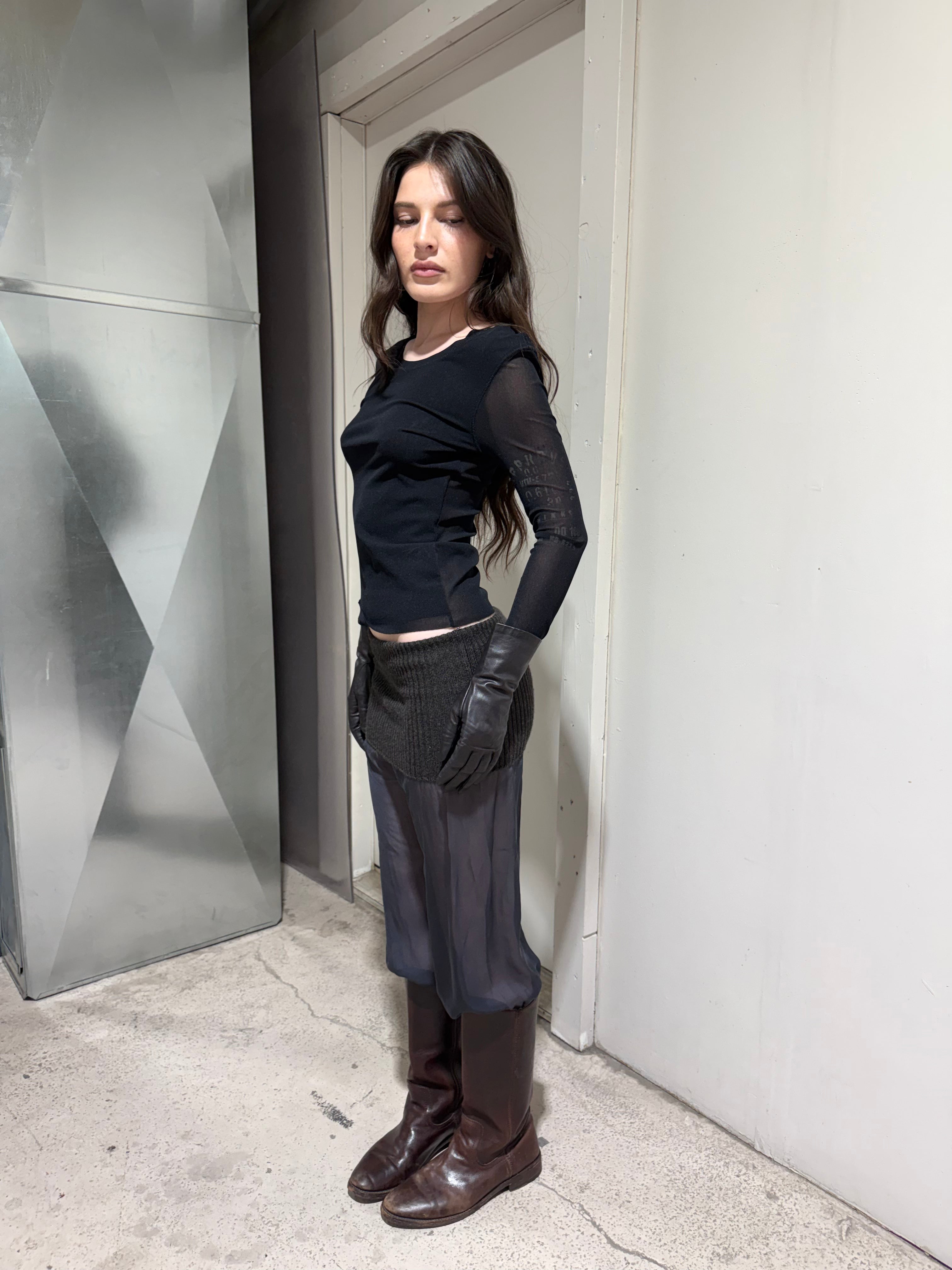 Euro mesh top