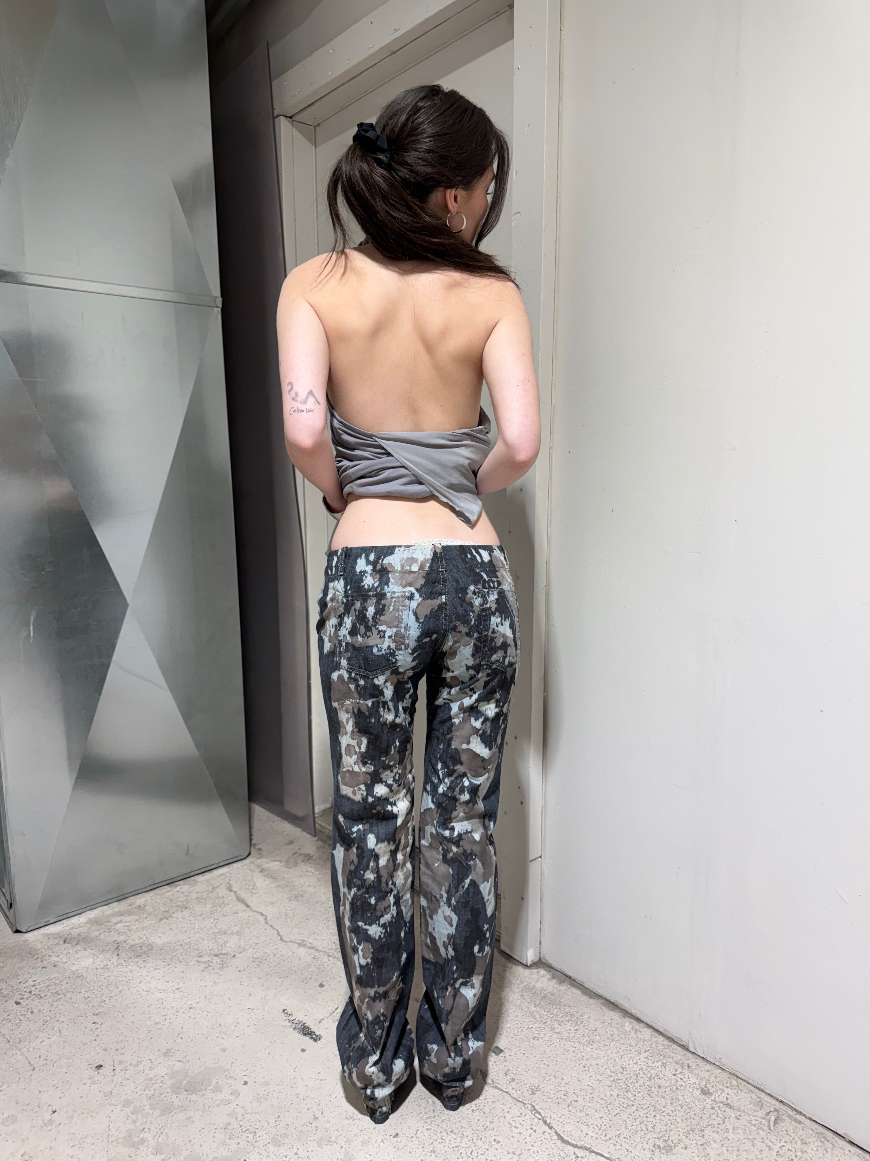 Diesel low waisted jeans