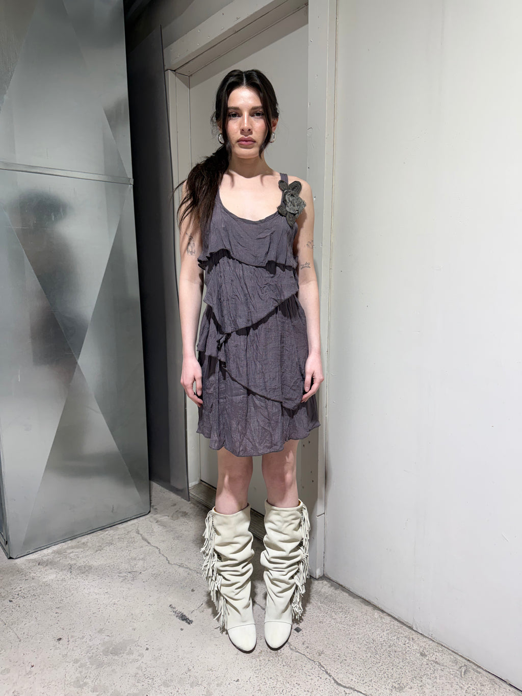 Vintage layered dress