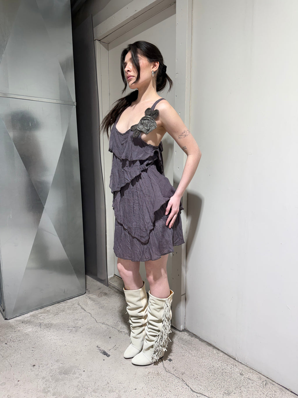 Vintage layered dress