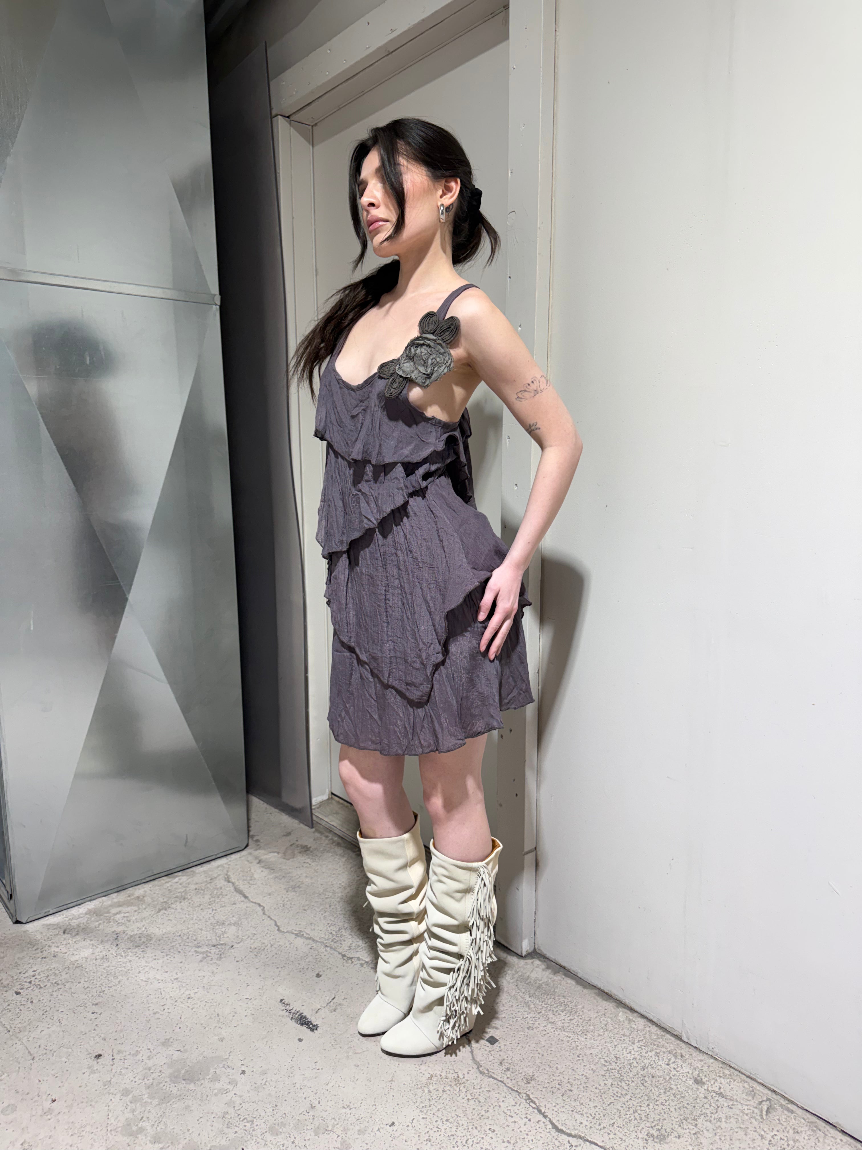 Vintage layered dress