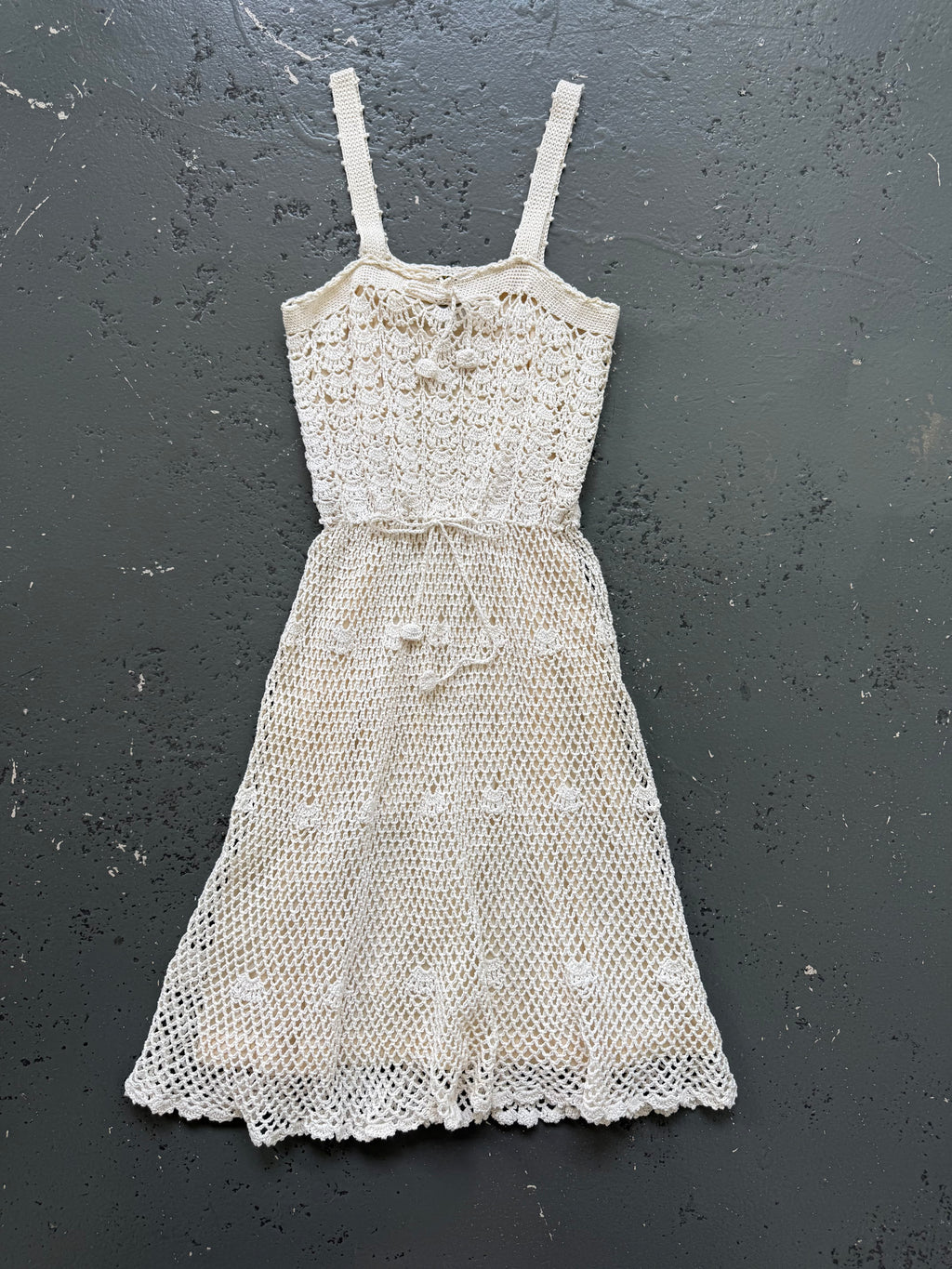 Vintage crochet dress