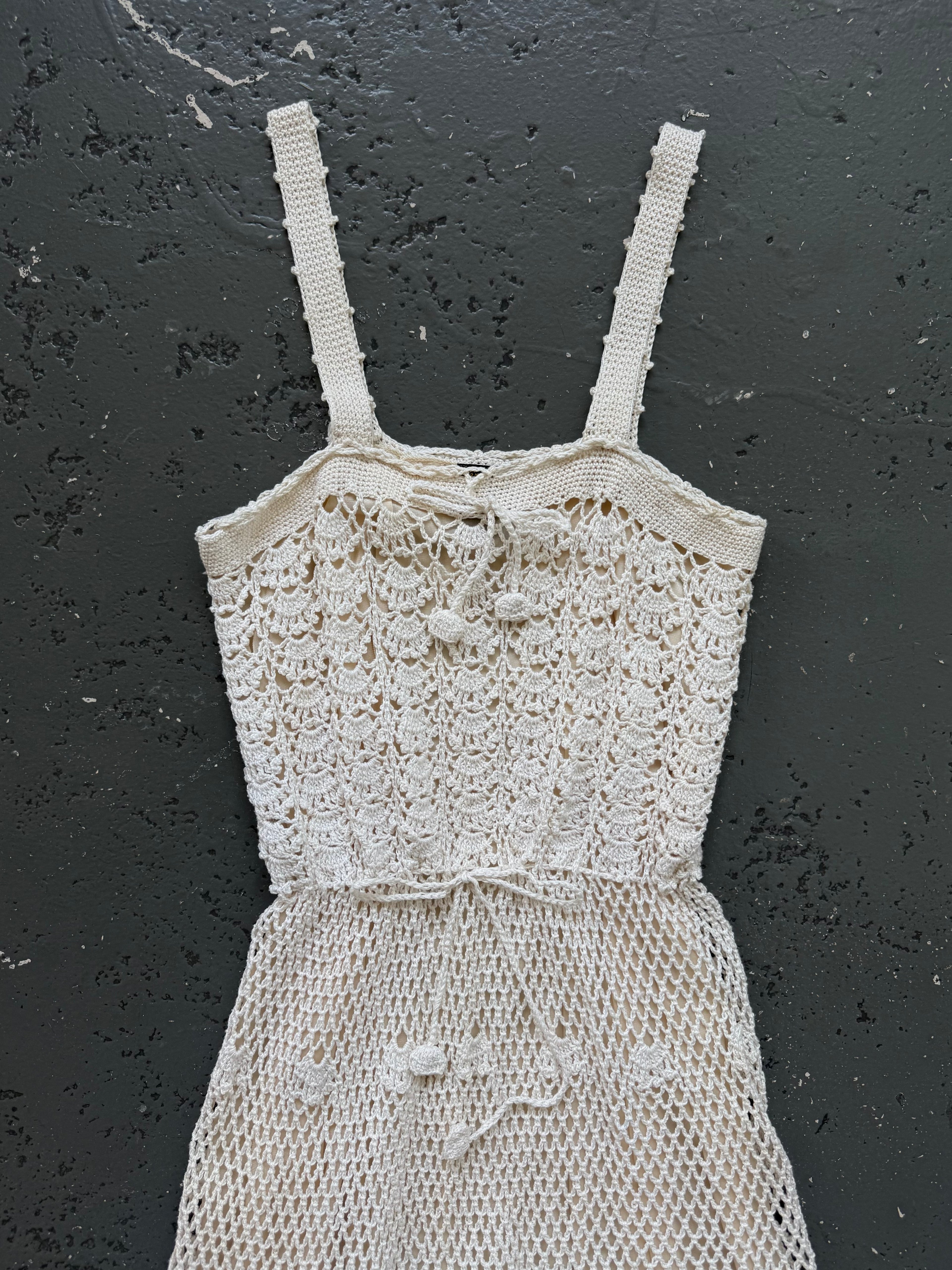 Vintage crochet dress