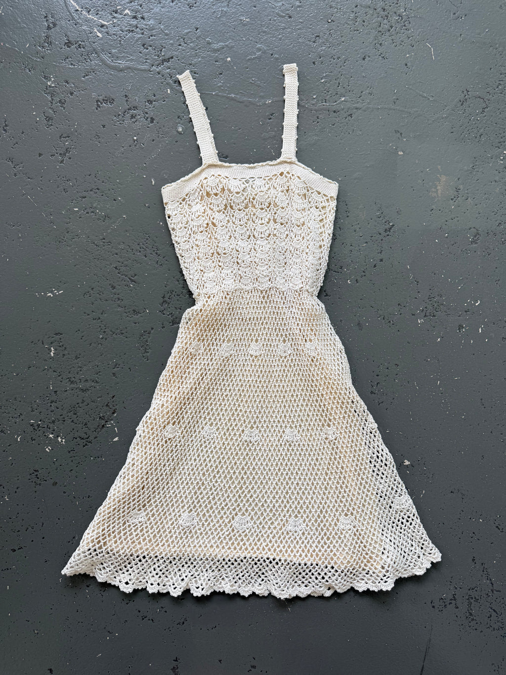 Vintage crochet dress