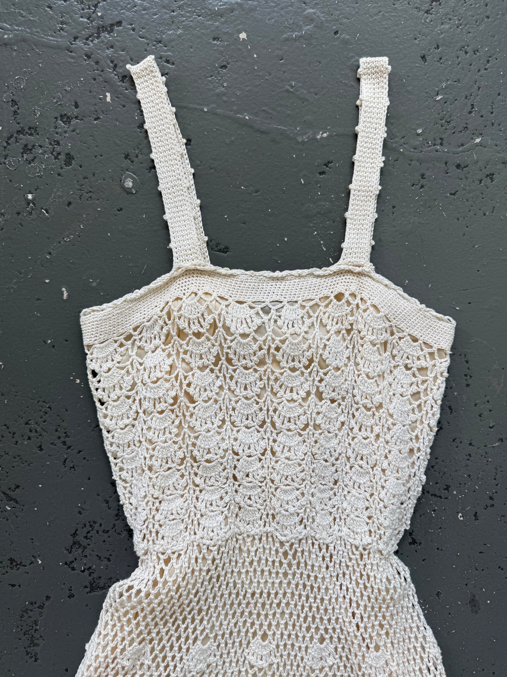 Vintage crochet dress