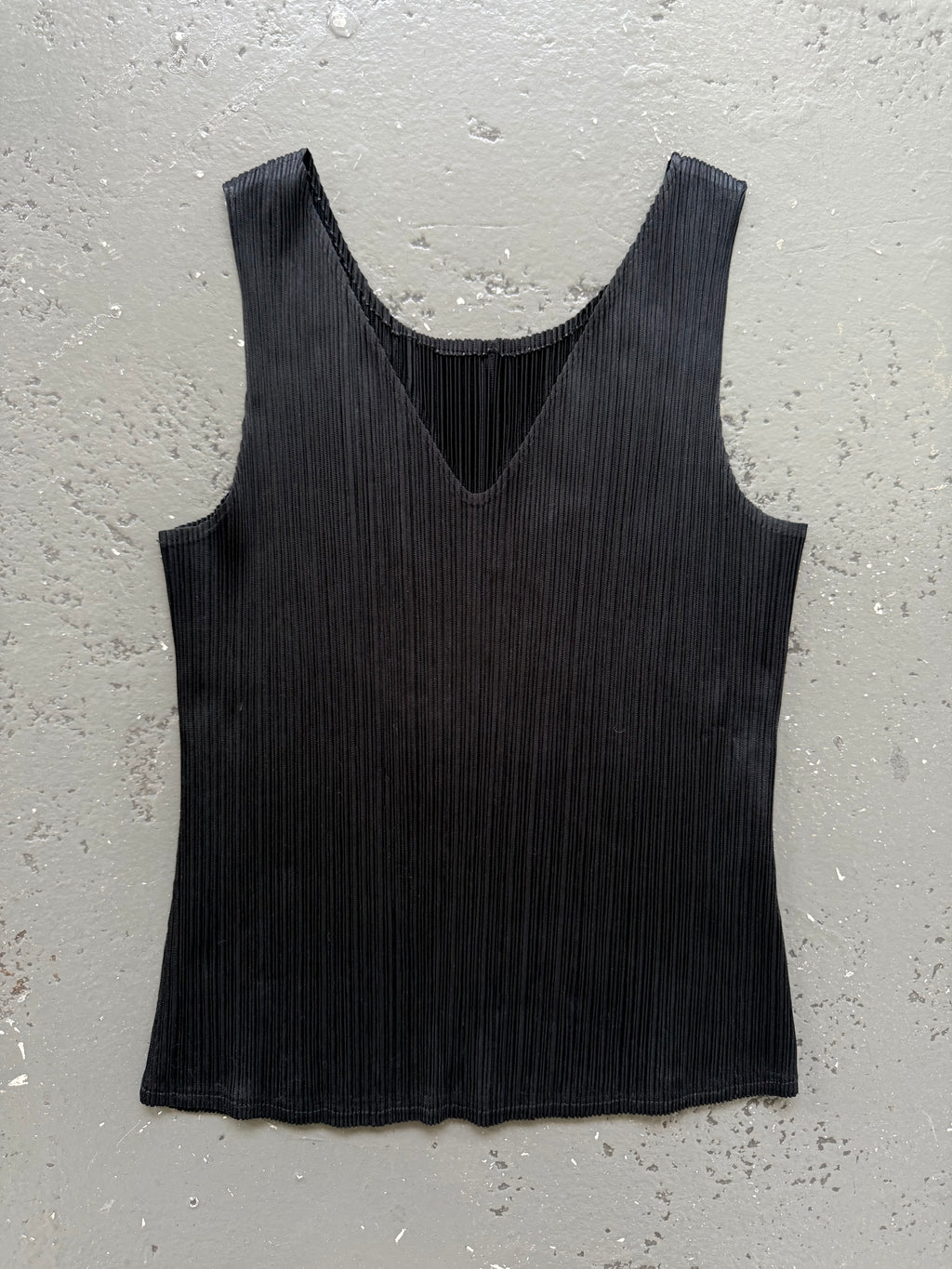 Pleated tank top