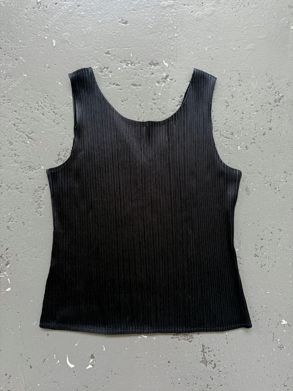 Pleated tank top
