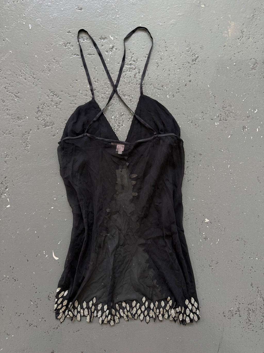 Roberto Cavalli beaded top