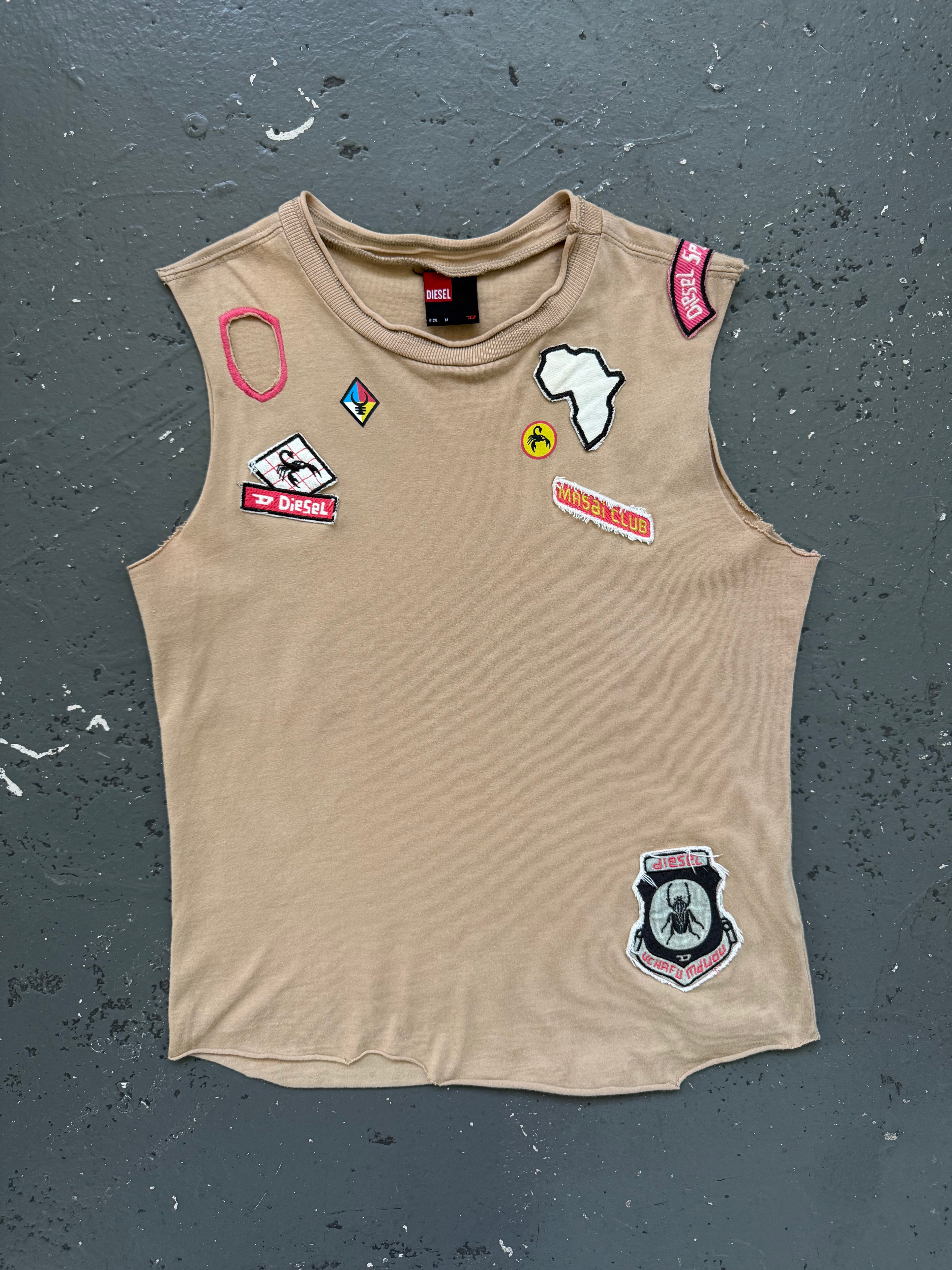 Diesel patches tank top