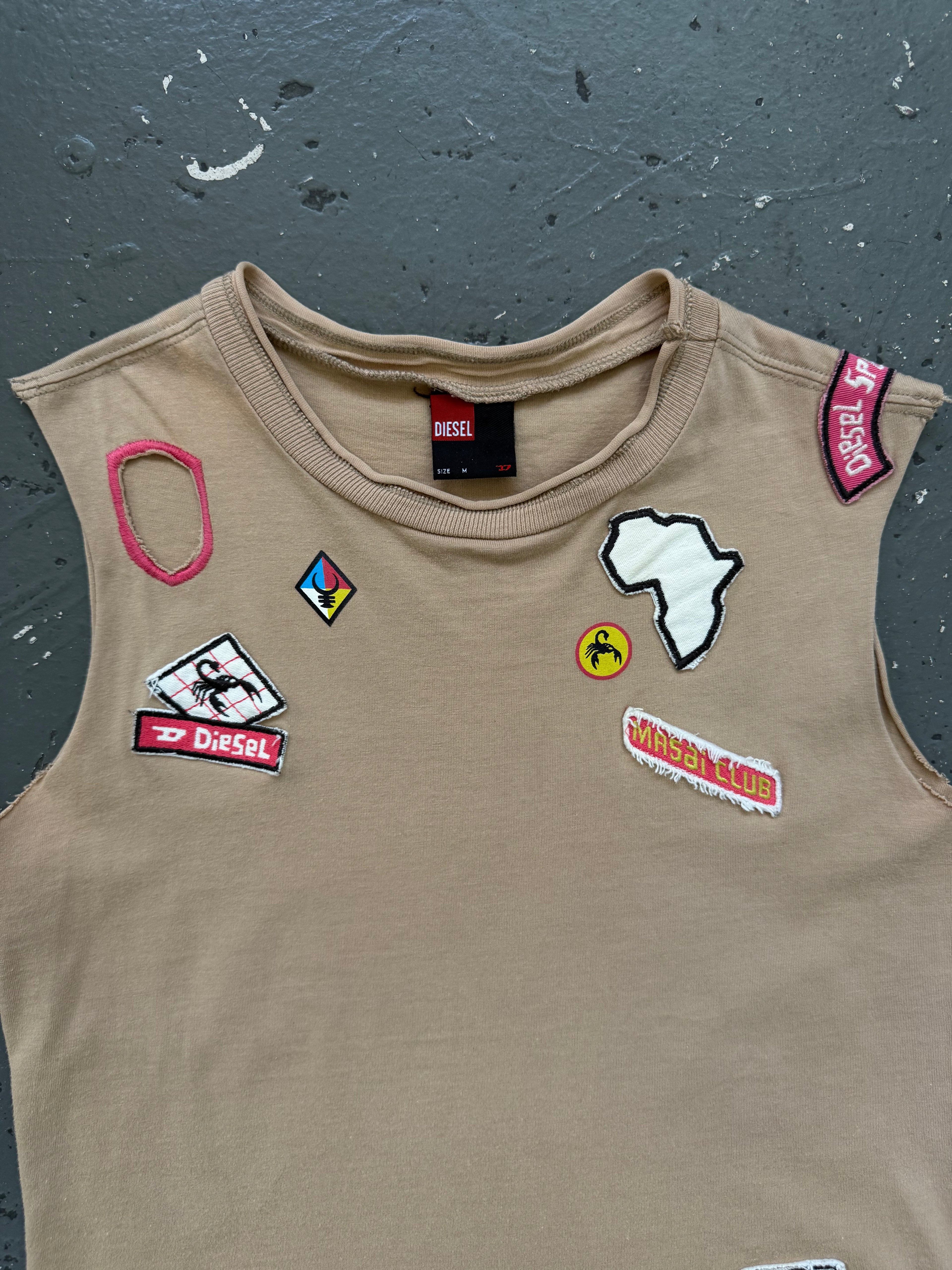Diesel patches tank top