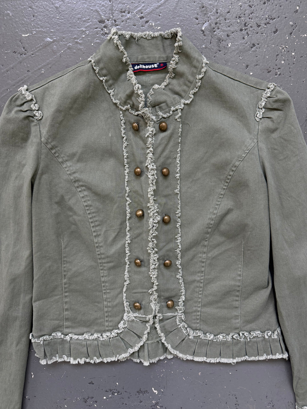 Vintage military style jacket