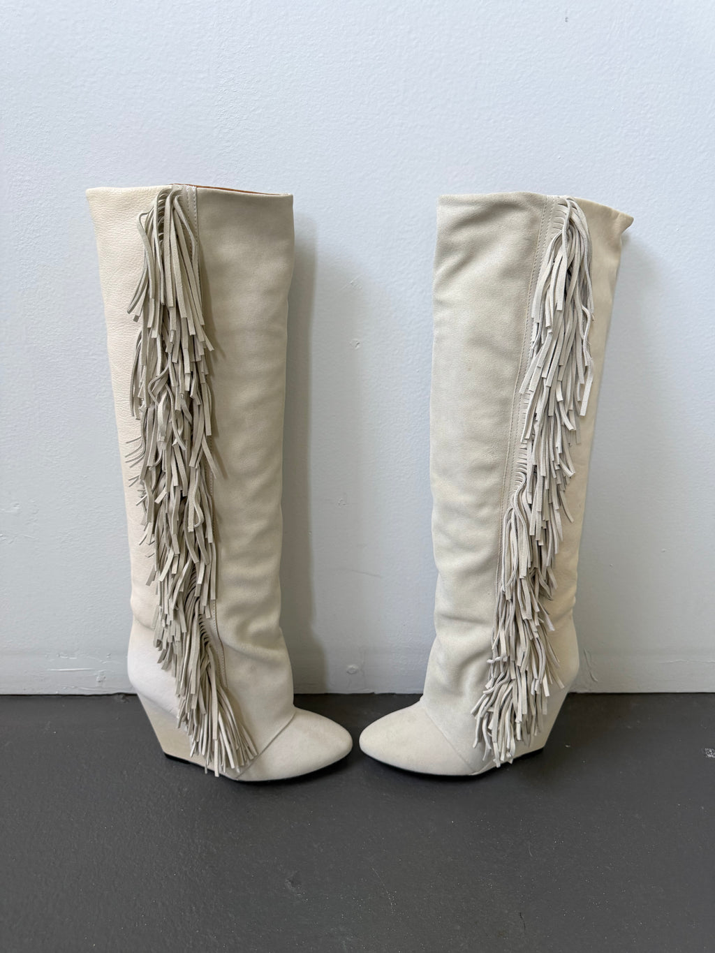 Isabel Marant fringe boots