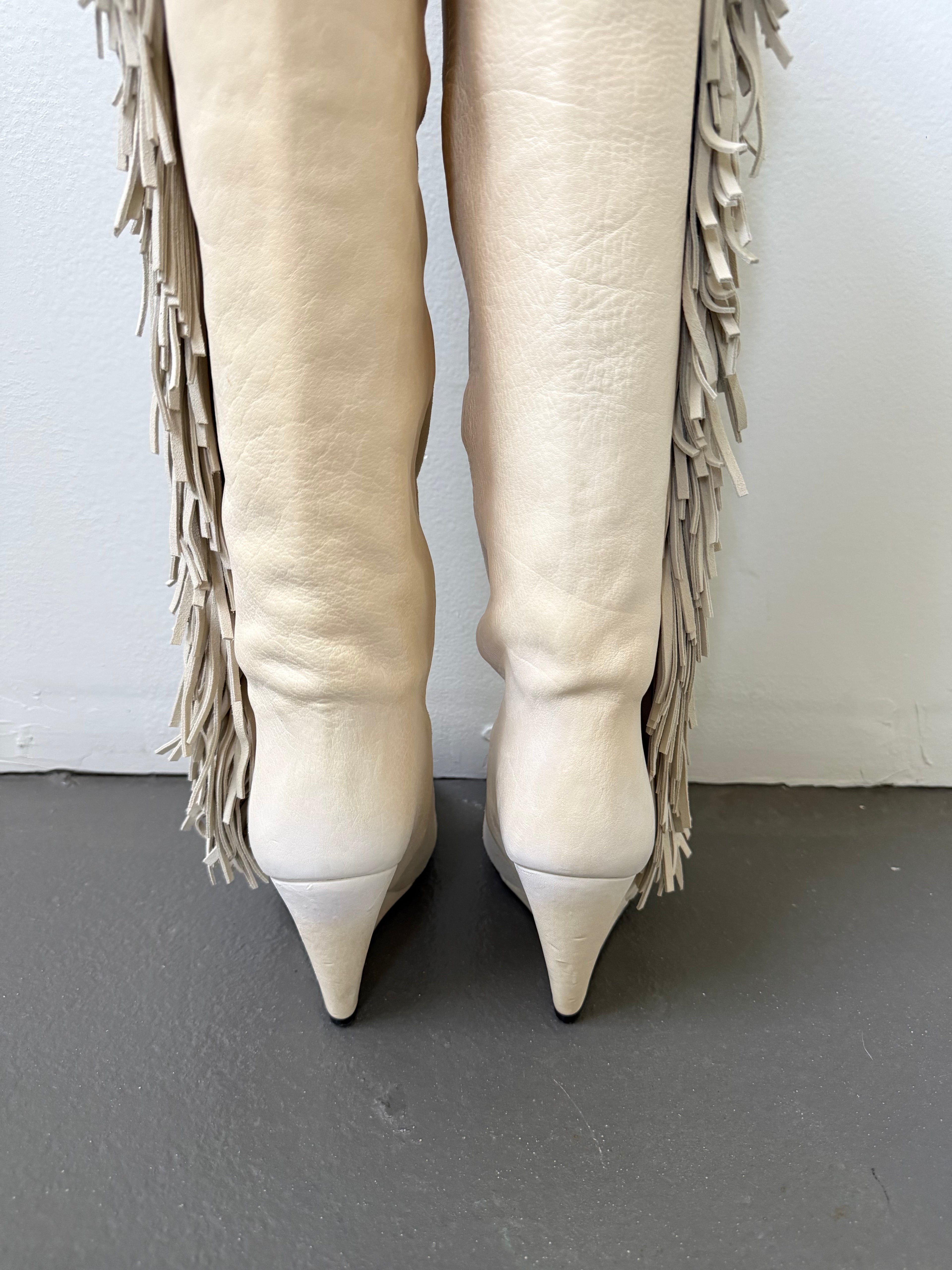 Isabel Marant fringe boots