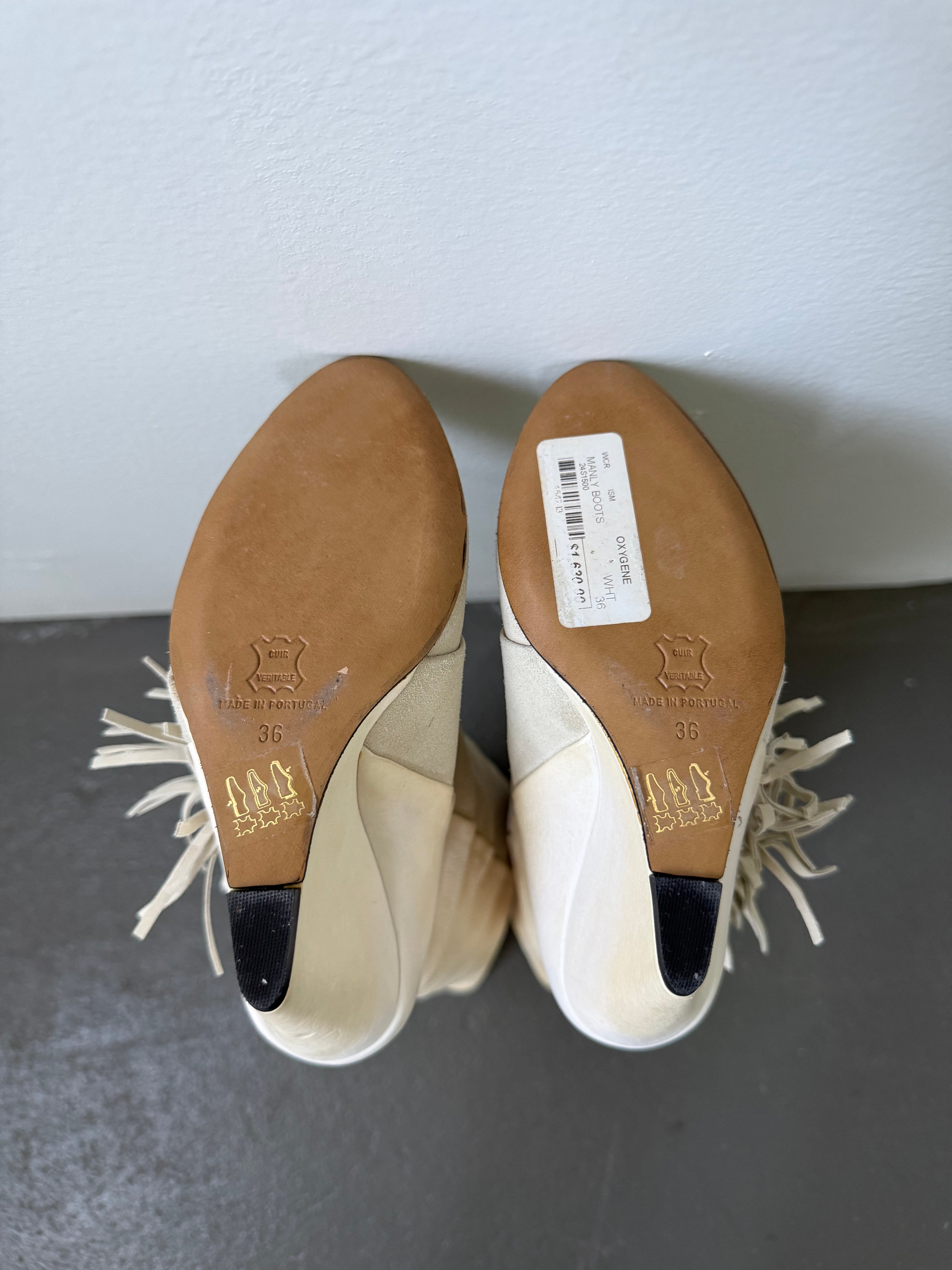 Isabel Marant fringe boots