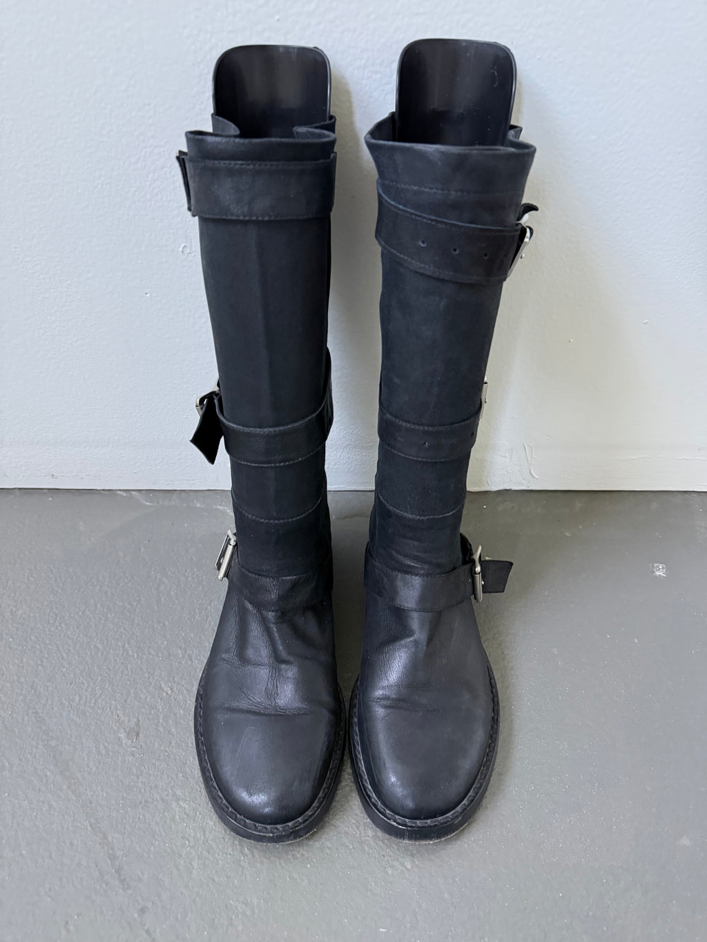 Ann Demuelemeester buckle boots
