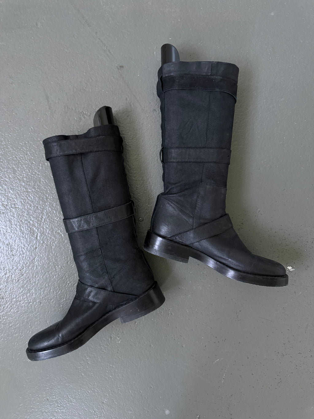 Ann Demuelemeester buckle boots