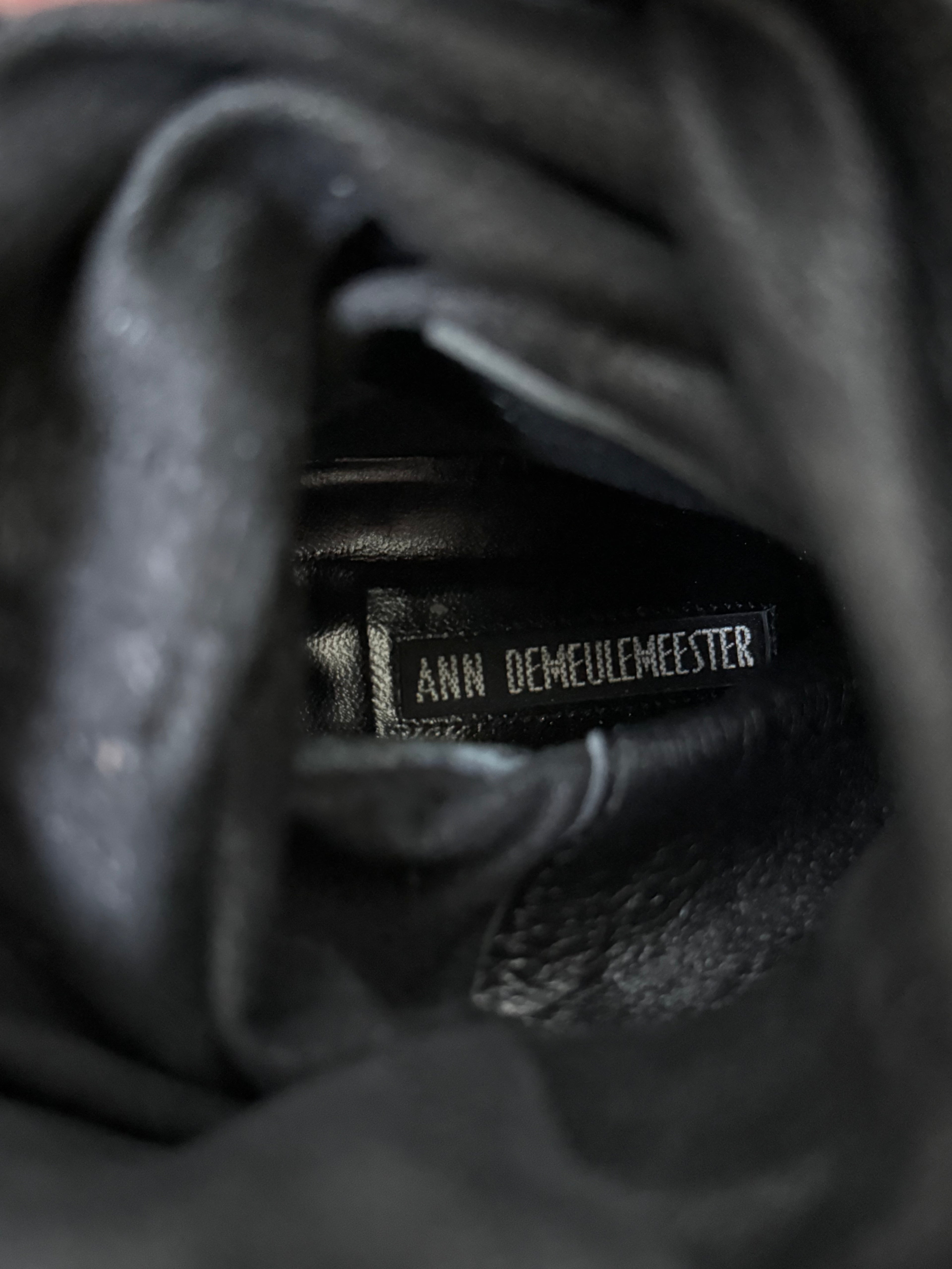 Ann Demuelemeester buckle boots