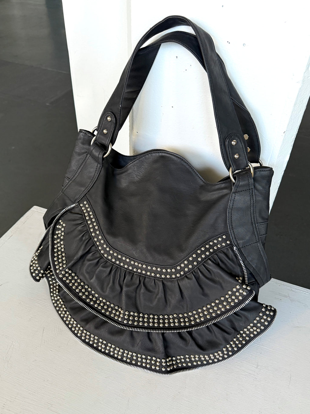 Vintage studded bag